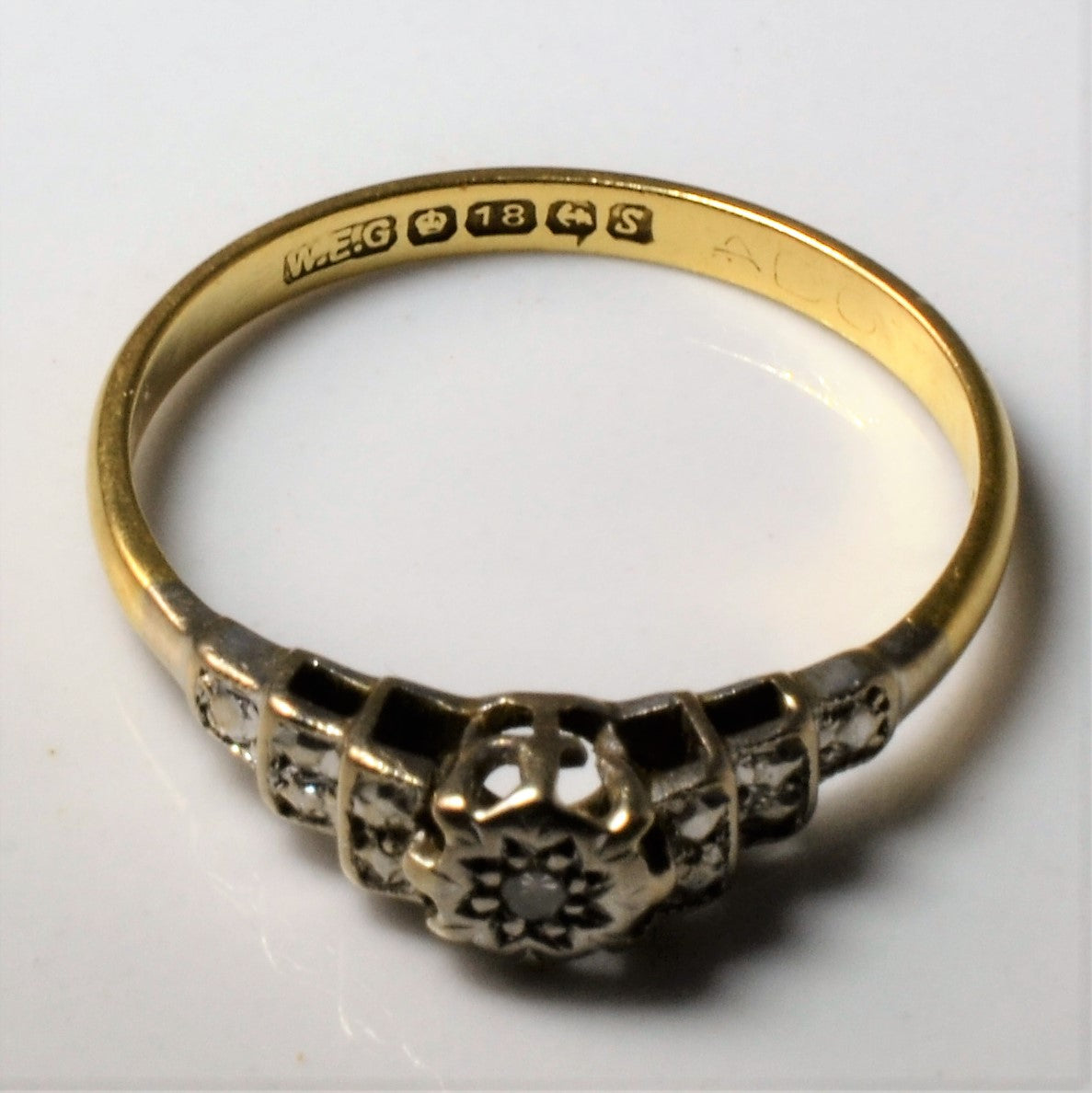 1960s Diamond Ring | 0.02ct | SZ 7.25 |