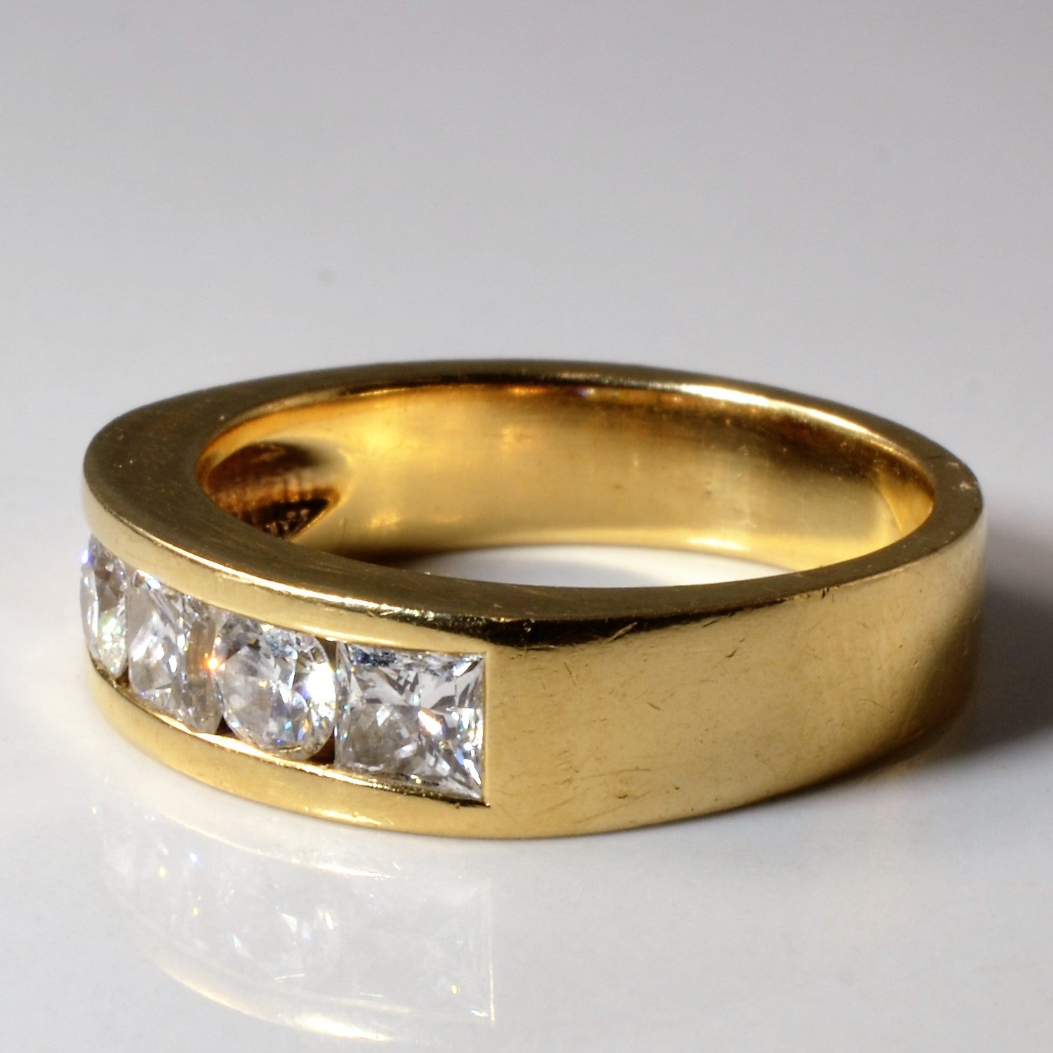 Mixed Cut Diamond Band | 1.58ctw | SZ 8.5 |
