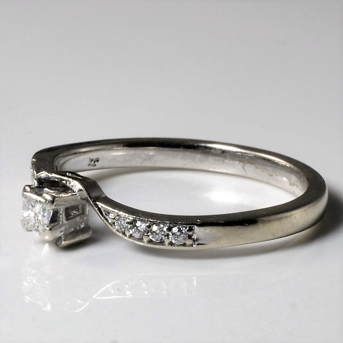 Bypass Diamond Ring | 0.16ctw | SZ 7 |