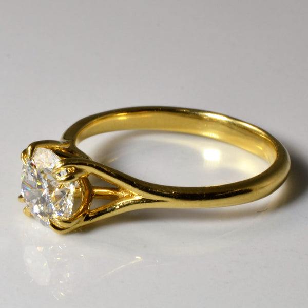 Solitaire GIA Diamond Engagement Ring | 1.20ct VS2 F Ex | SZ 7