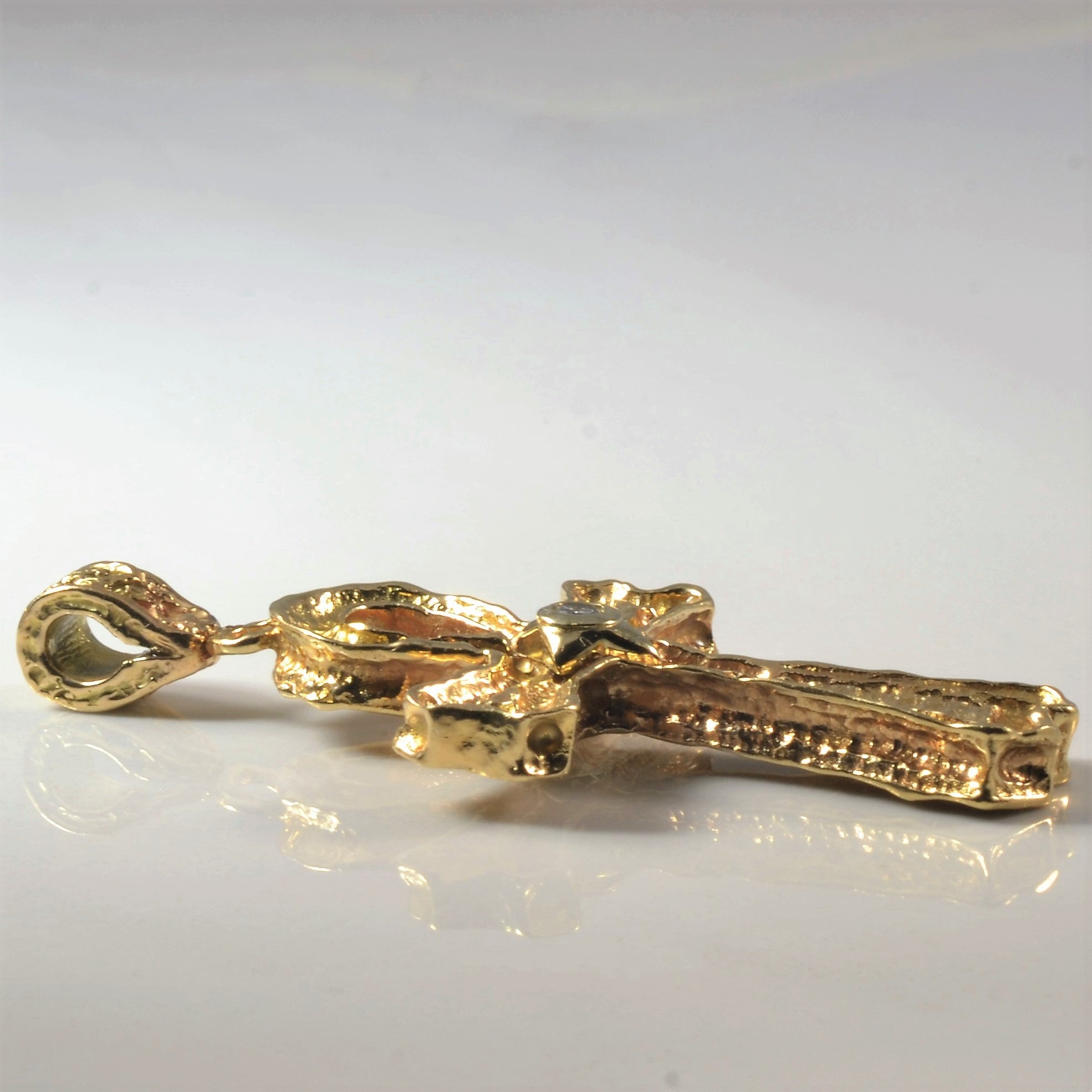 Diamond Ankh Pendant | 0.14ct |