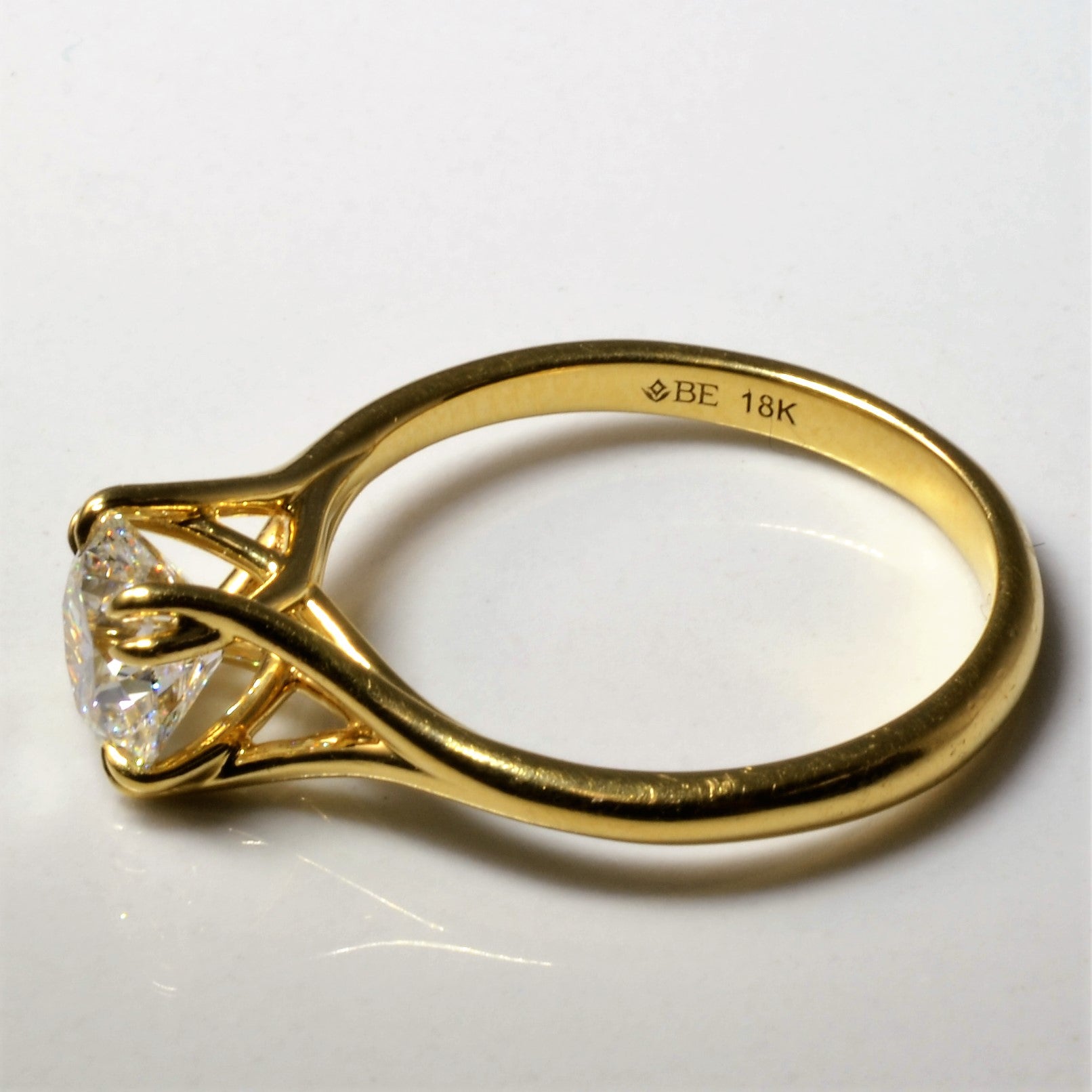 Solitaire GIA Diamond Engagement Ring | 1.20ct VS2 F Ex | SZ 7