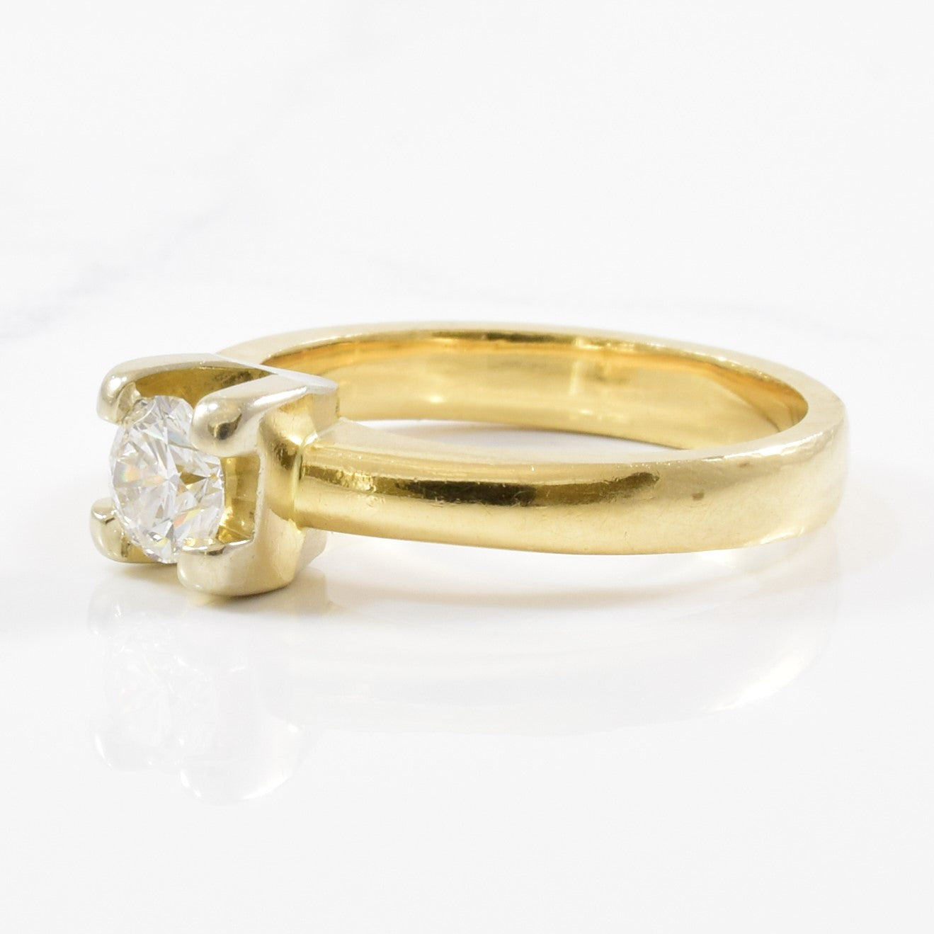 Diamond Solitaire Engagement Ring | 0.45ct | SZ 6.25 |