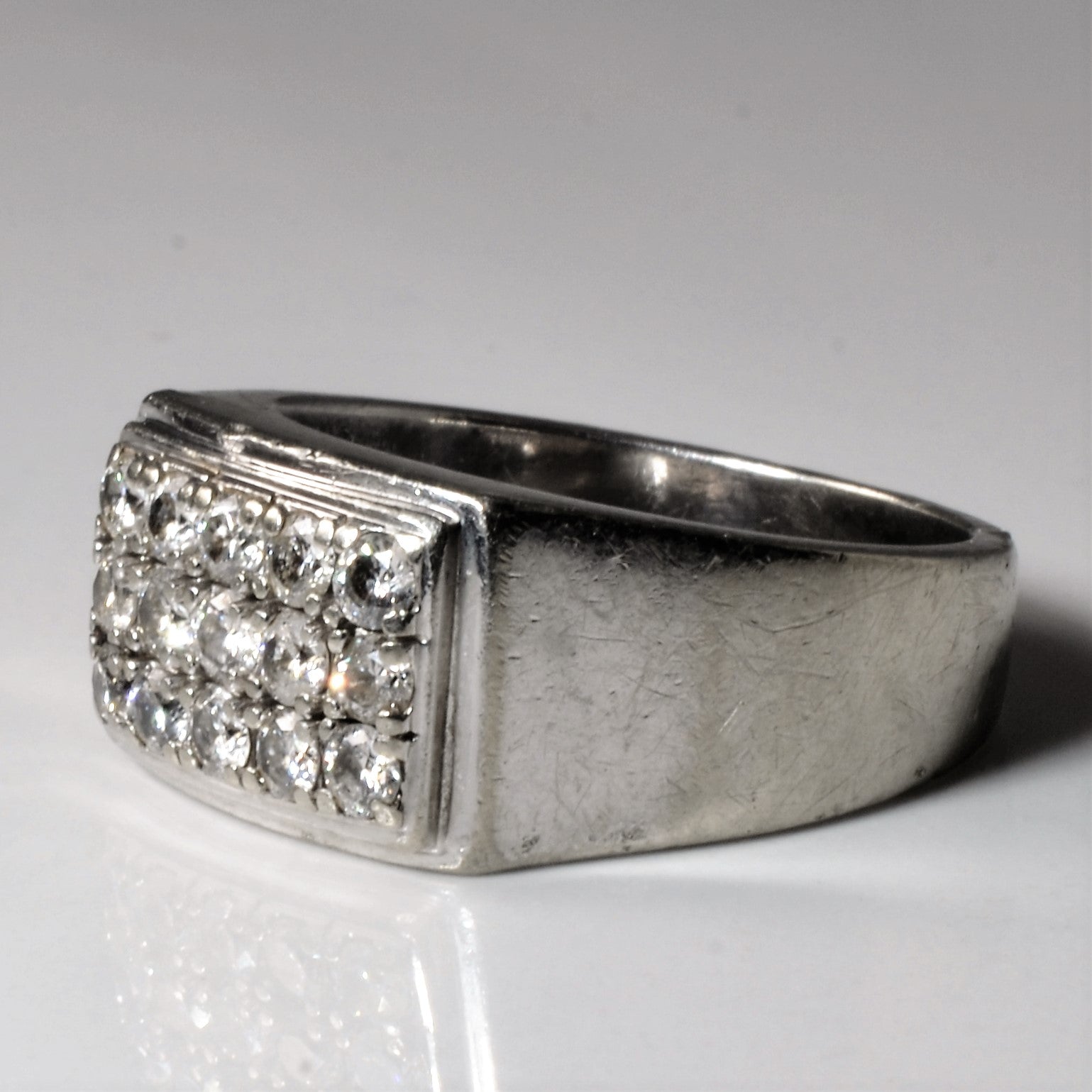 Cluster Set Diamond Ring | 1.05ctw | SZ 10.5 |