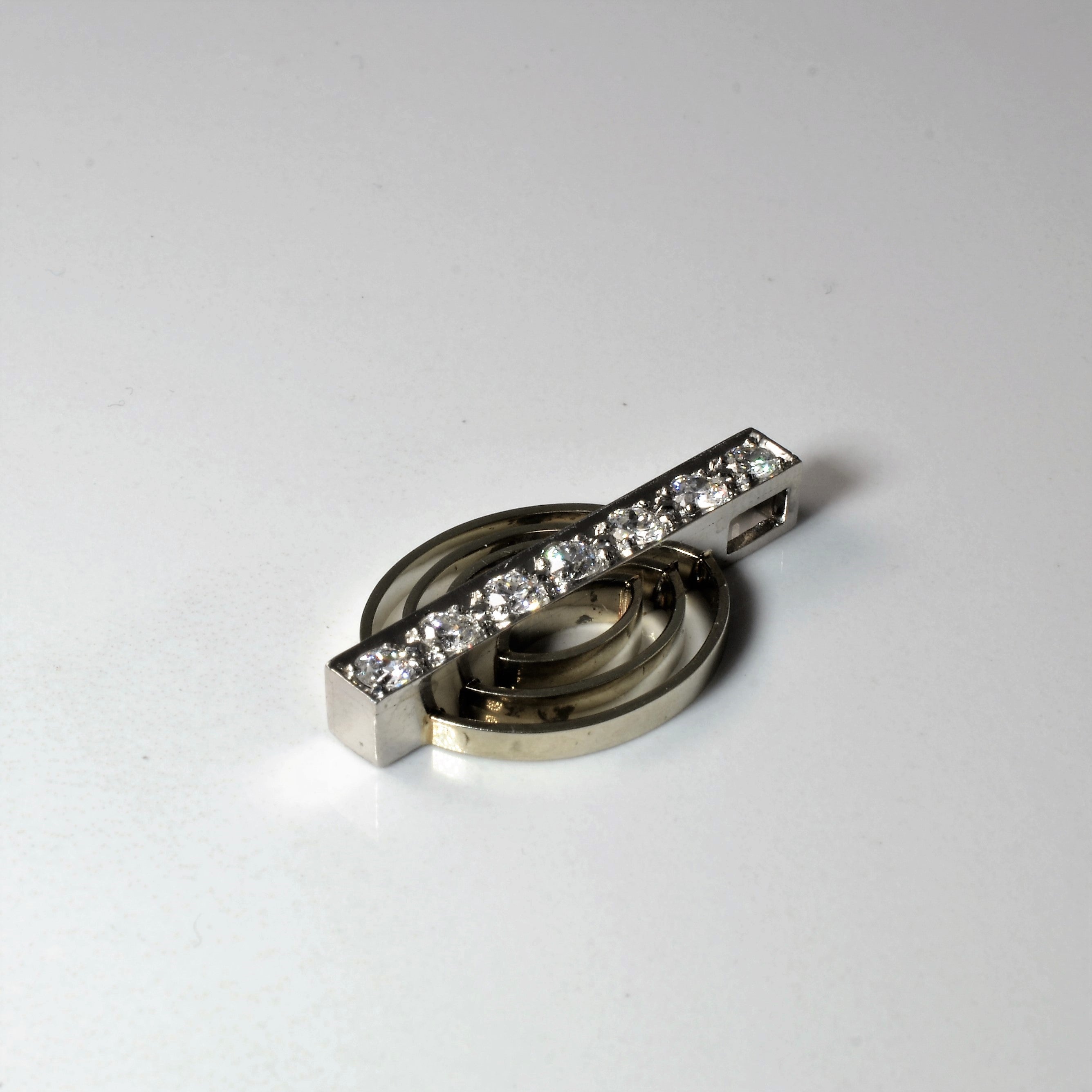 Swirl Diamond Pendant | 0.67ctw |