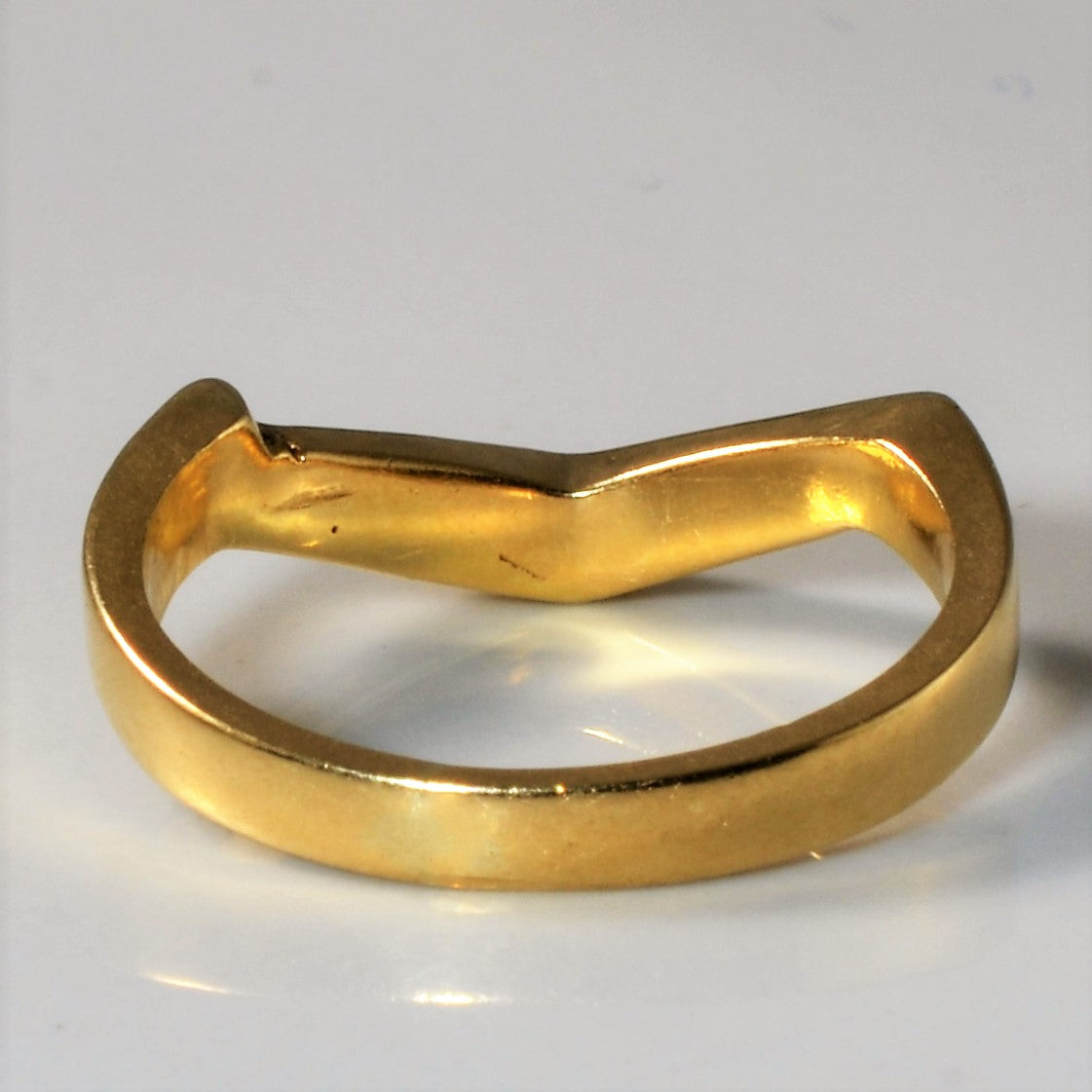 Notched Diamond Nesting Ring | 0.08ctw | SZ 6.25 |