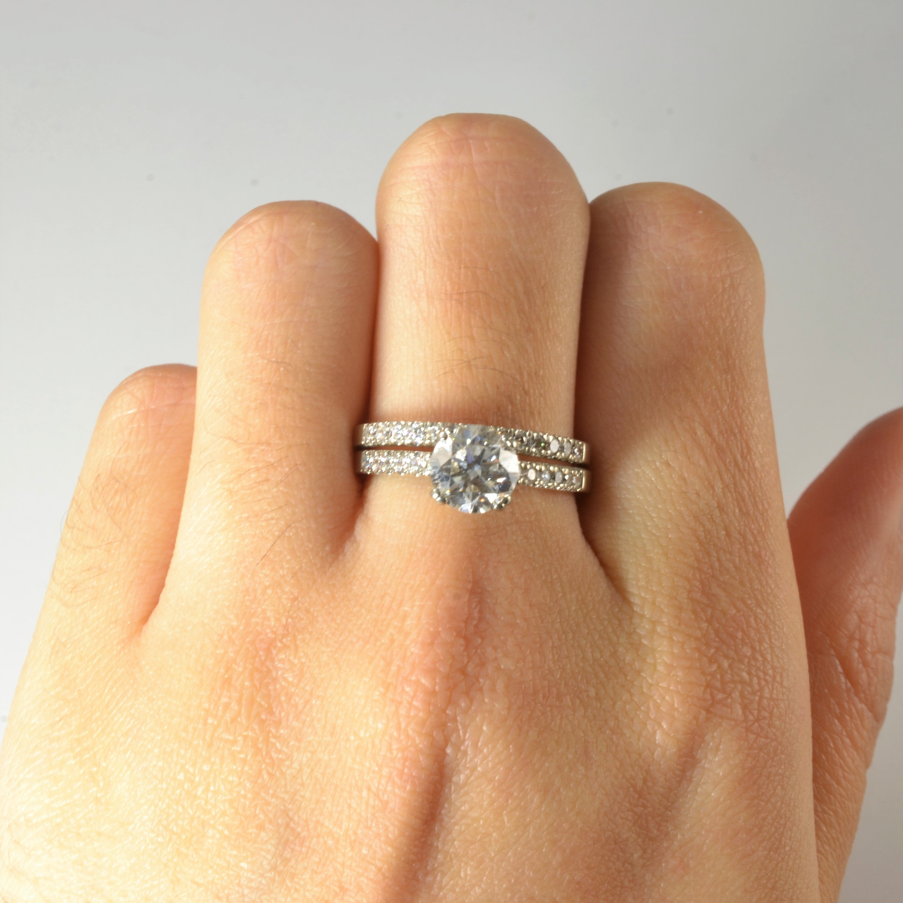 Alliance pavée | 1,91 ct | Taille 7,75 |