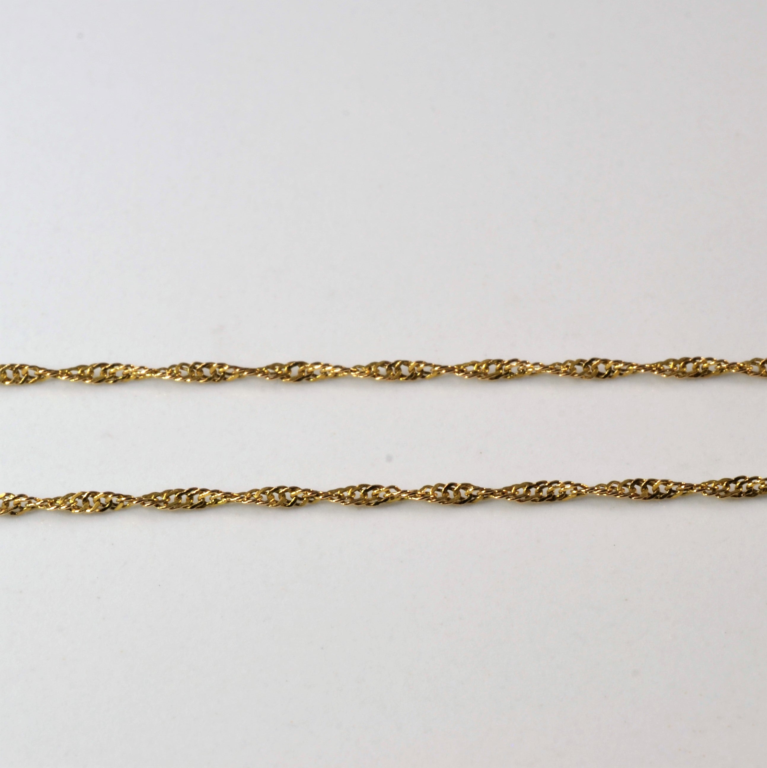 Cluster Diamond Drop Necklace | 0.12ctw | 16" |