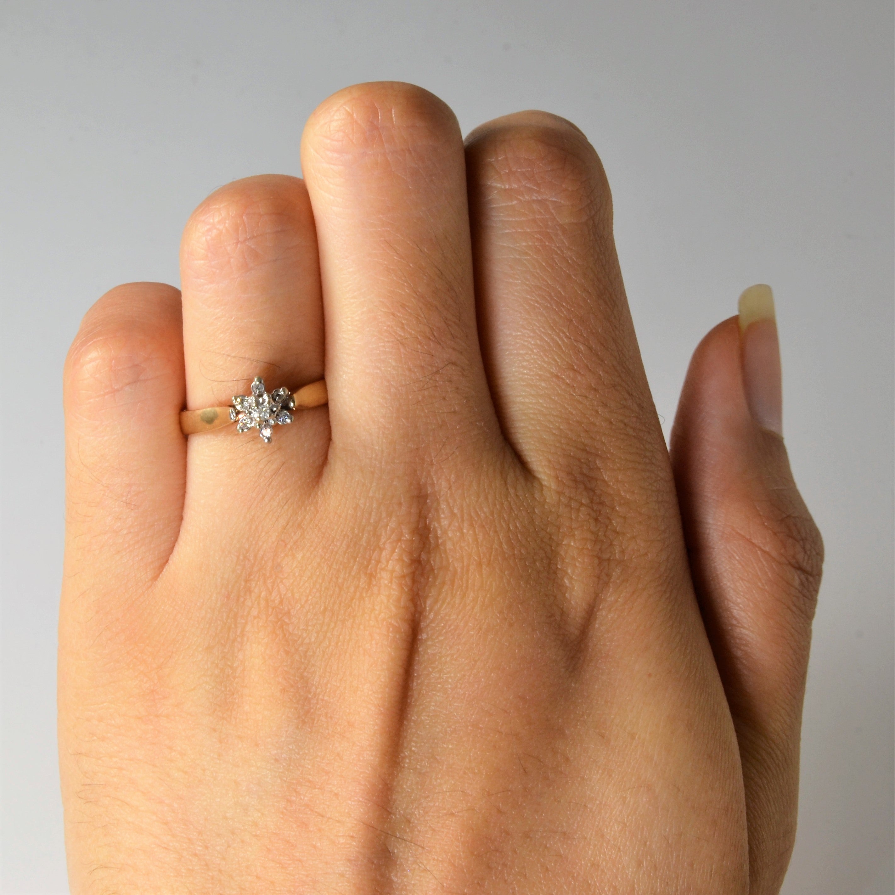 Cluster Set Diamond Ring | 0.03ctw | SZ 5.75 |