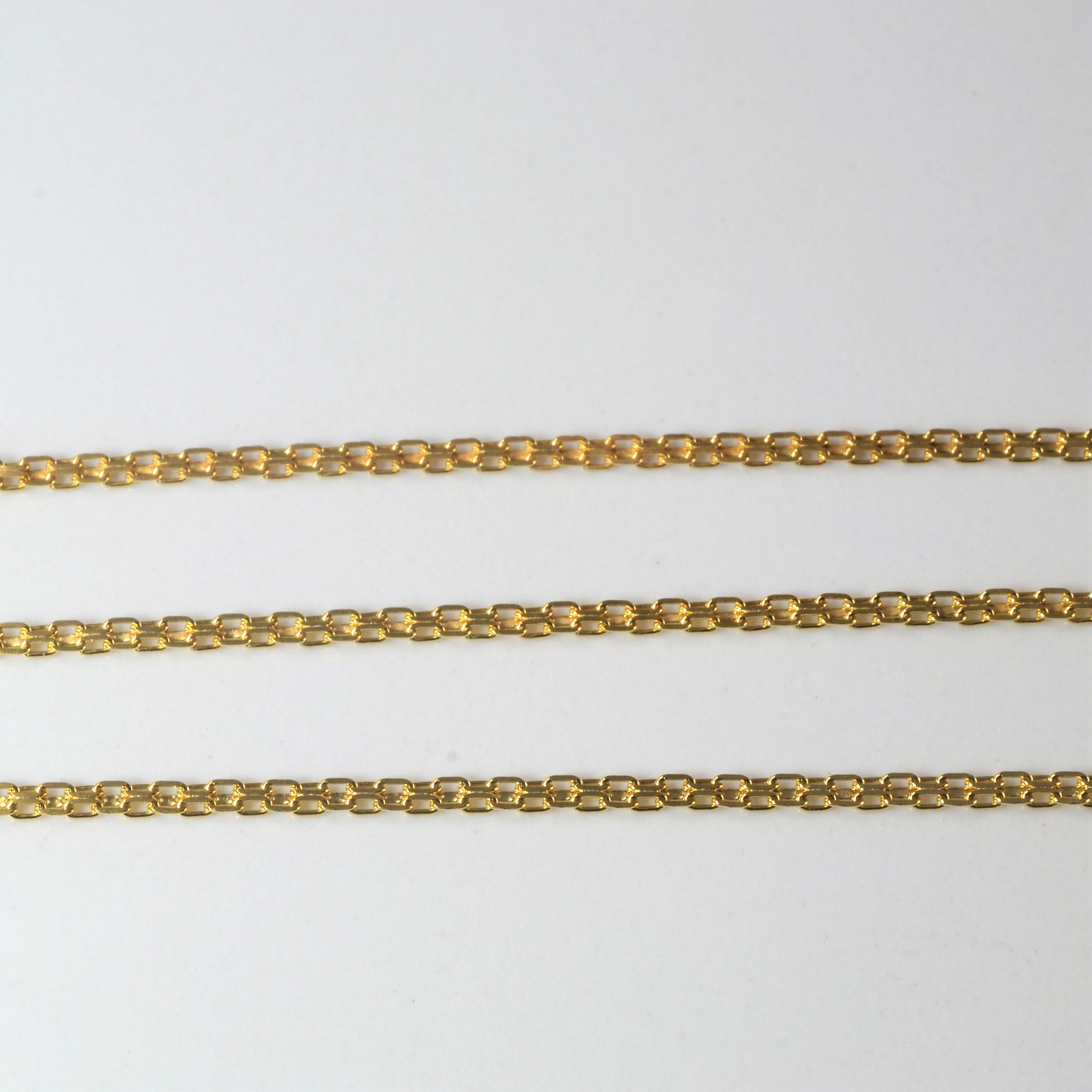 Pave Diamond Bypass Necklace | 0.12ctw | 17" |