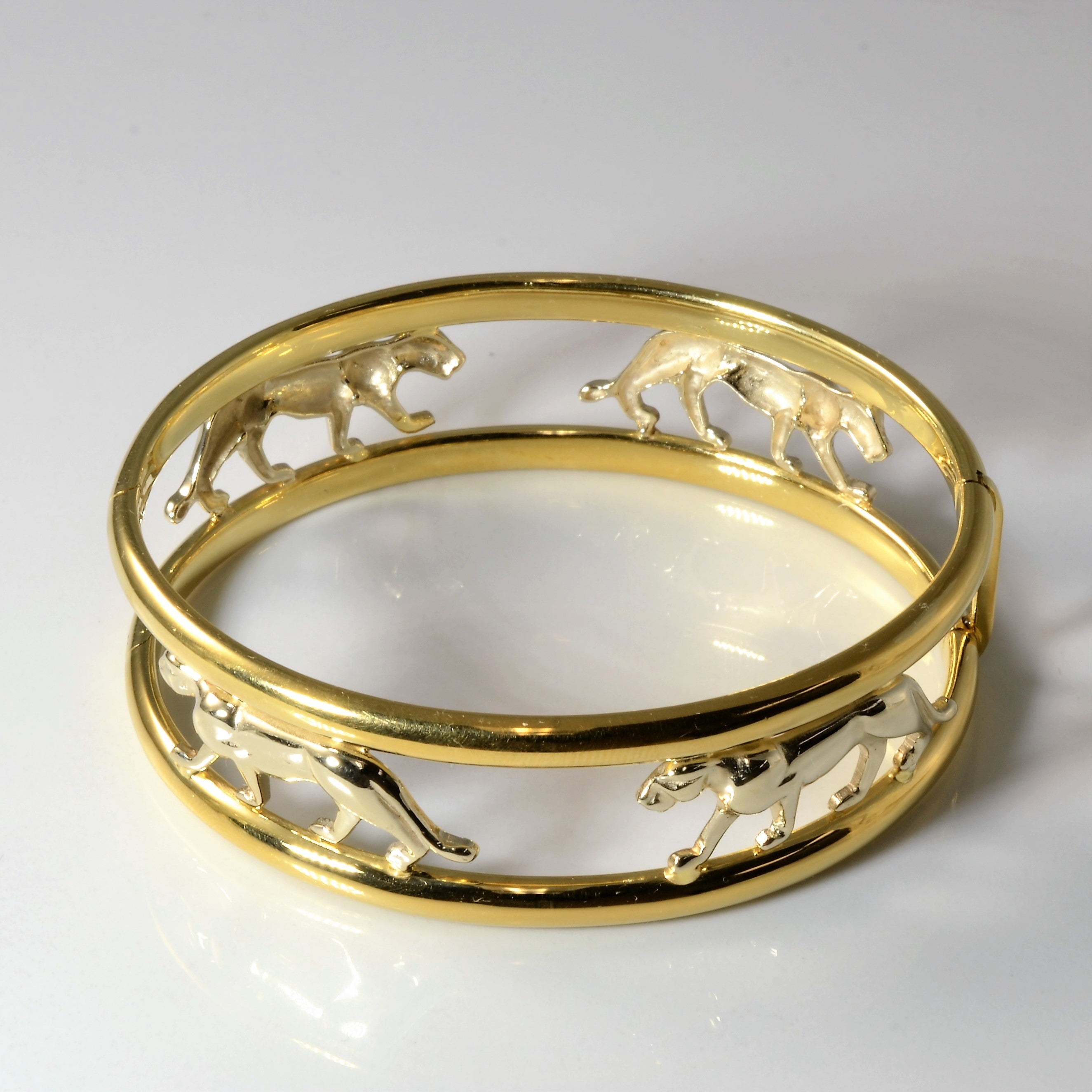 Bracelet léopard ajouré | 8" |