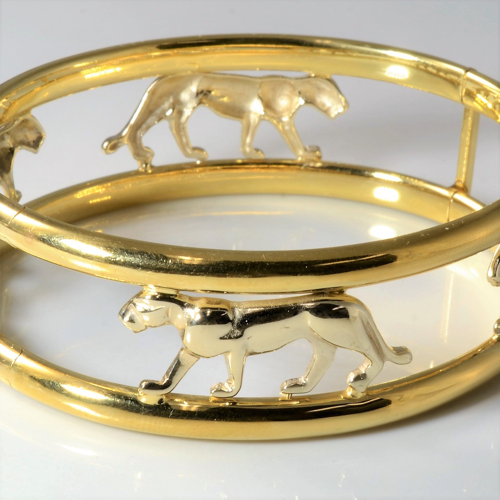 Bracelet léopard ajouré | 8" |