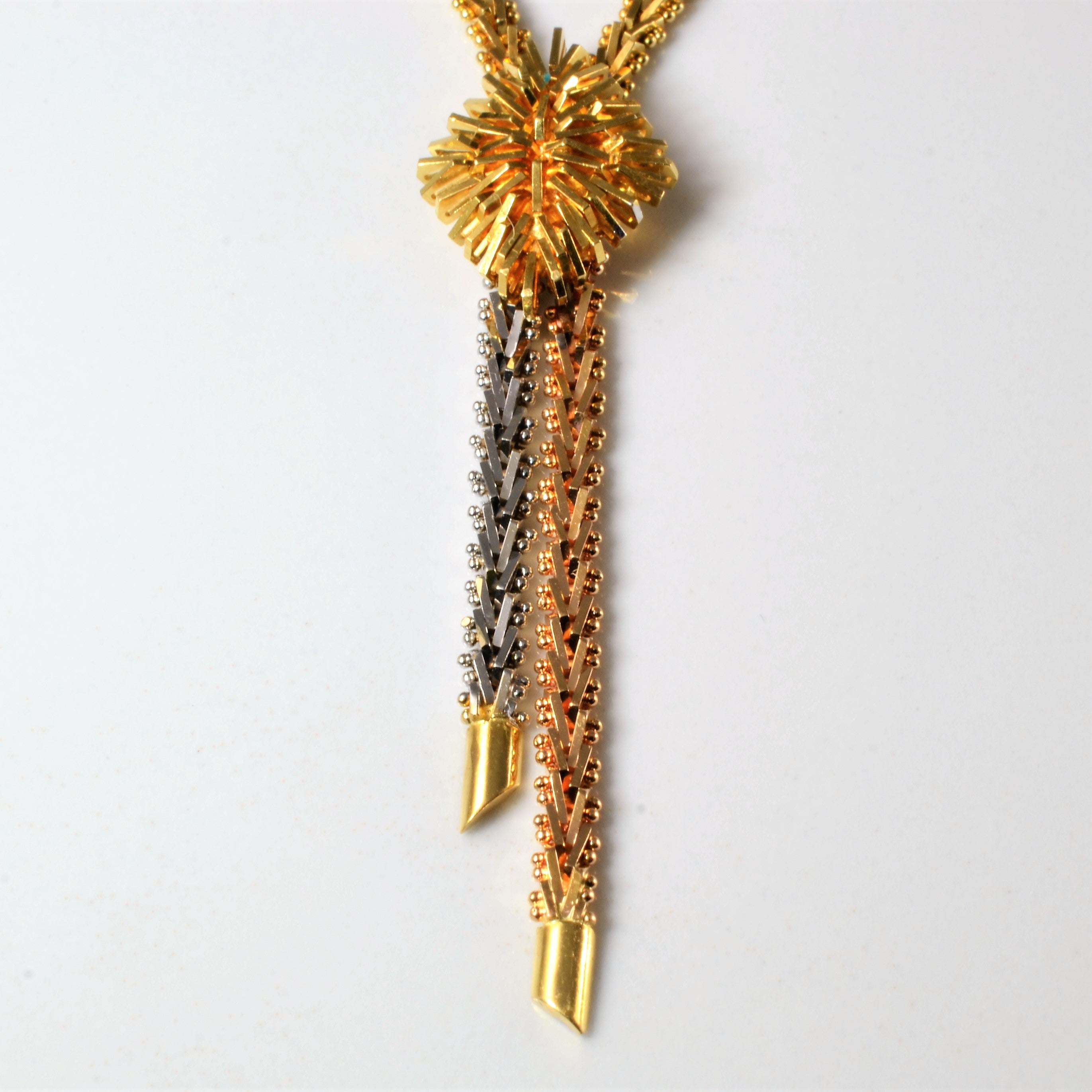 Beaded Mesh Chain | 17"|
