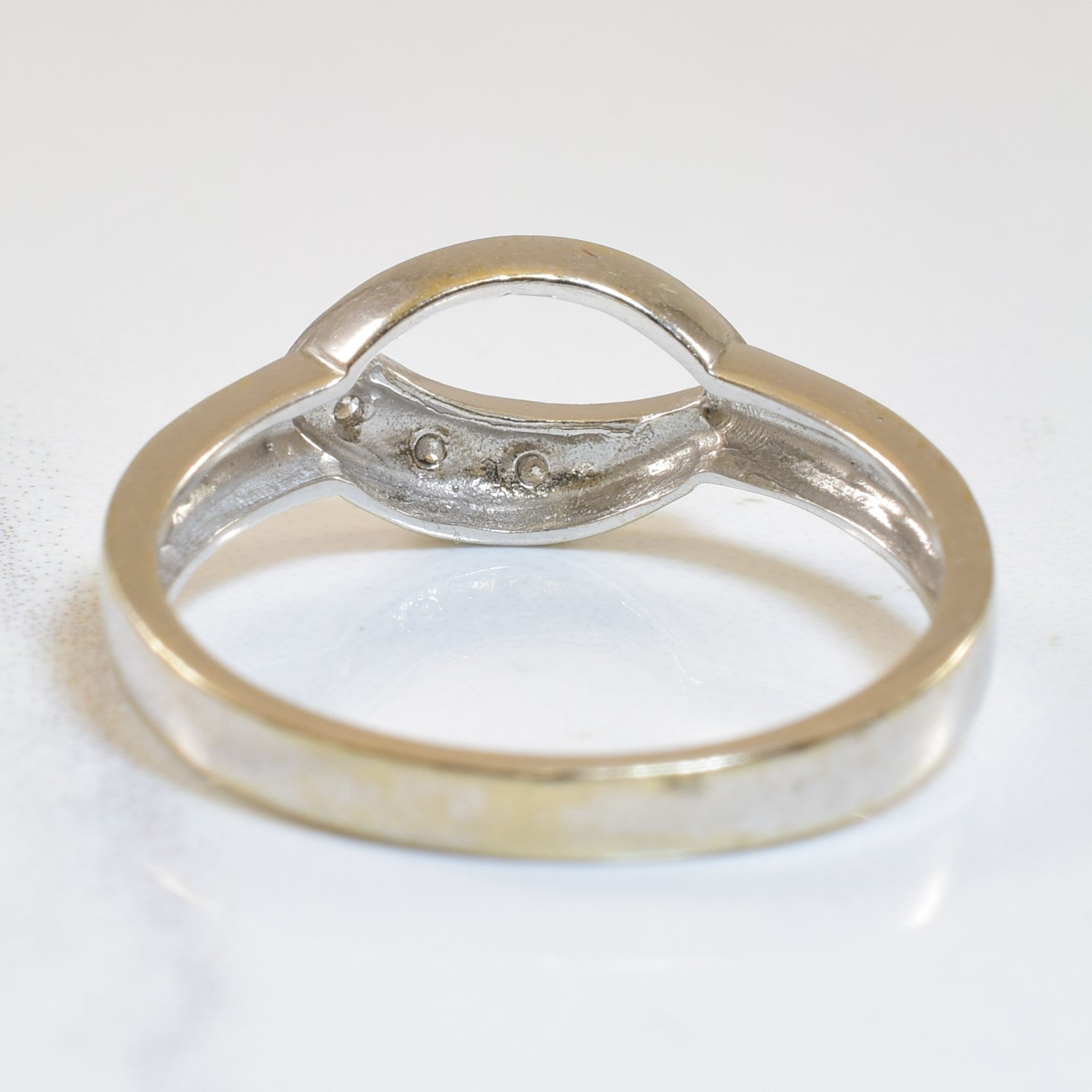 Diamond Open Work Ring | 0.03ctw | SZ 7.25 |