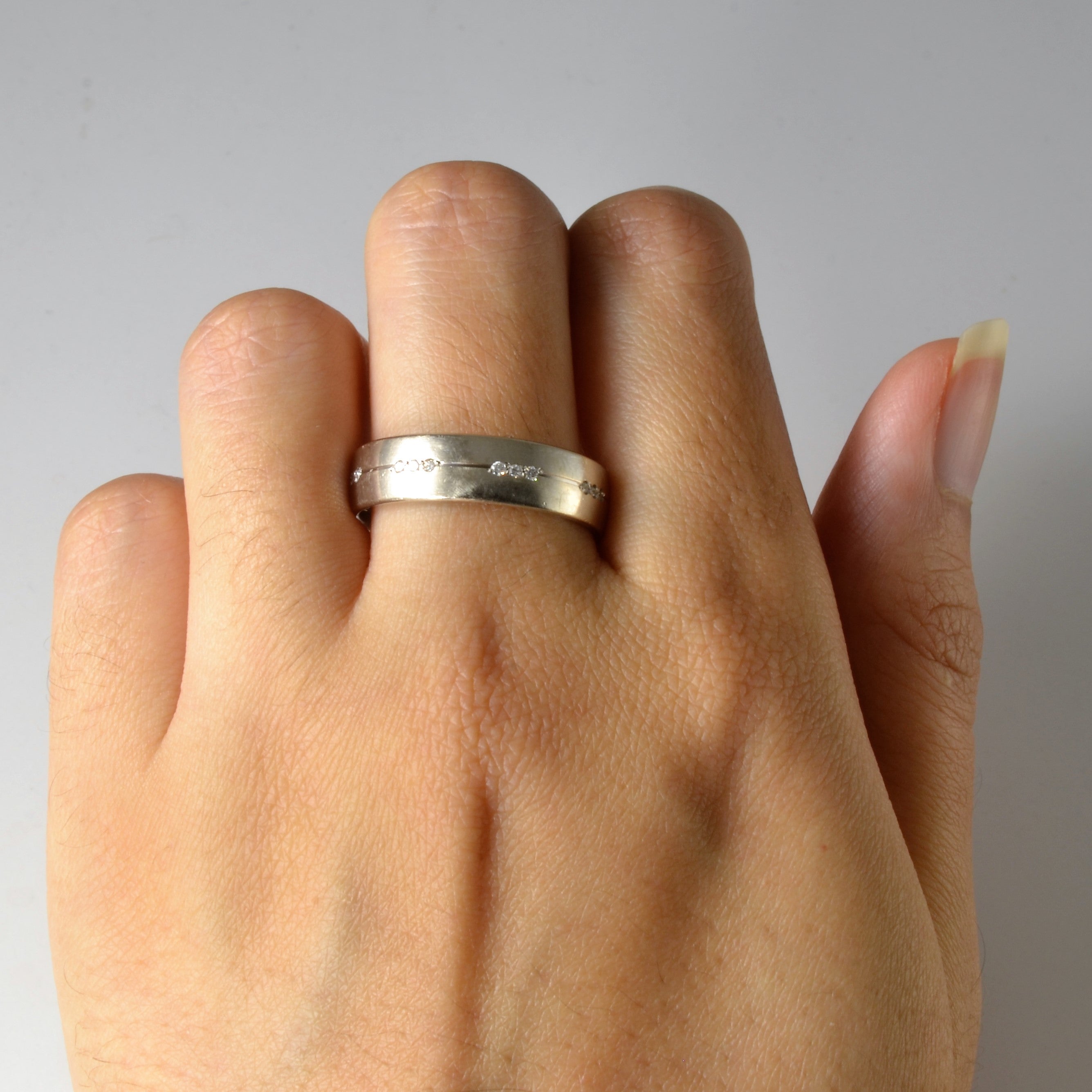 Triplet Diamond Eternity Band | 0.12ctw | SZ 10 |