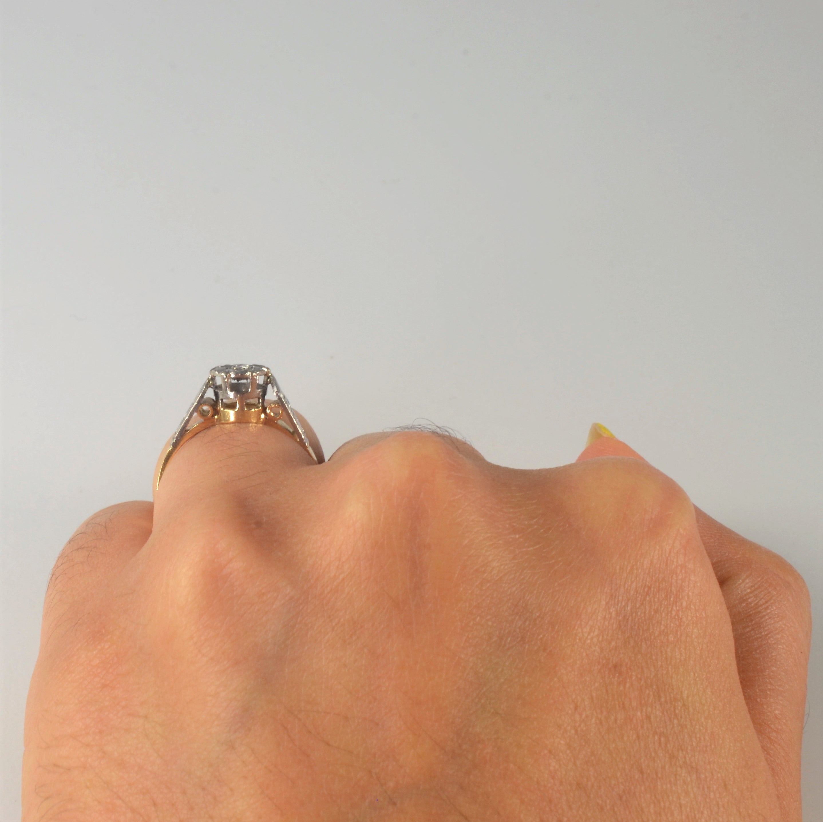 1920s Diamond Engagement Ring | 0.08ct | SZ 5.25 |
