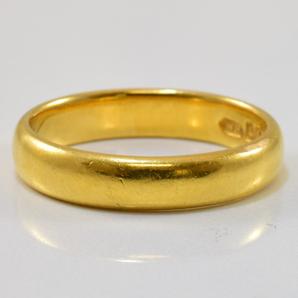1950s Yellow Gold Band | SZ 5 |