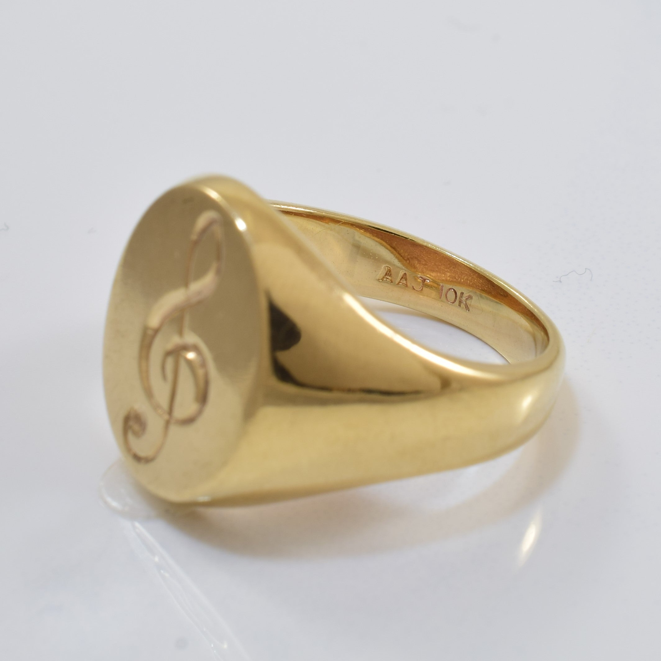 Treble Clef Signet Ring | SZ 8 |