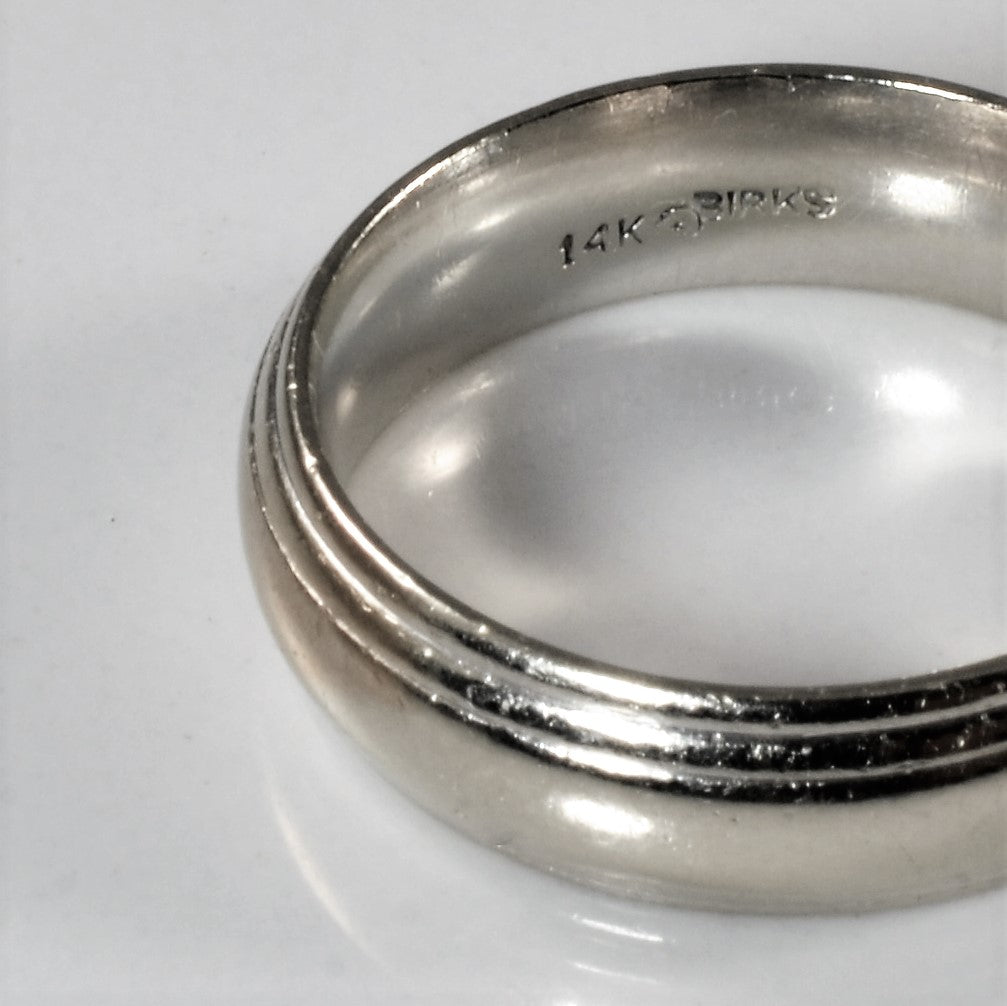 Birks' Double Beveled Edge Band | SZ 9 |