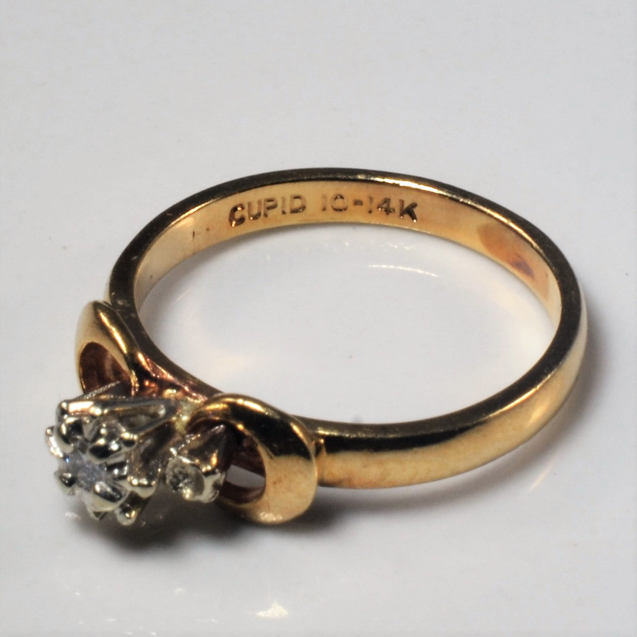 Petite Solitaire Diamond Ring | 0.02ct | SZ 4.5 |