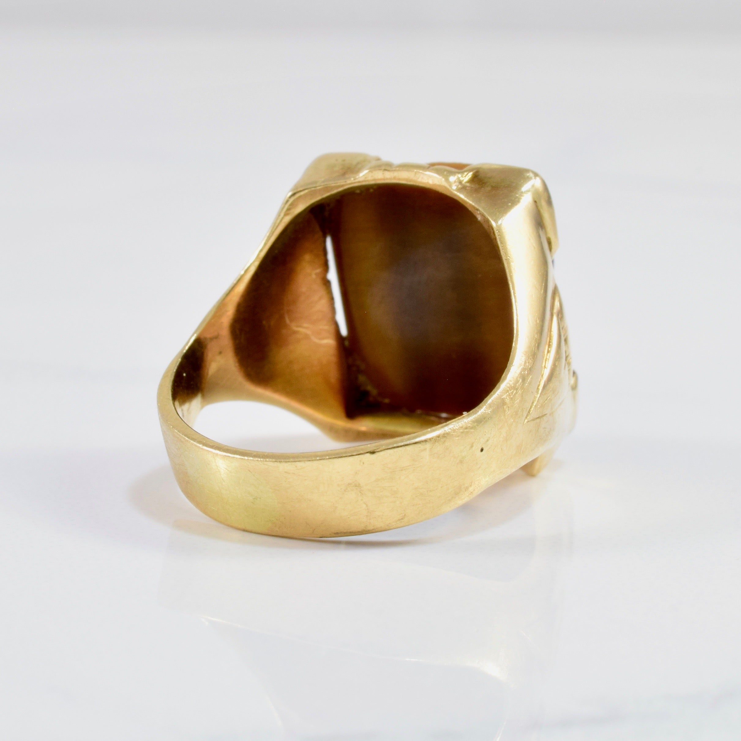 Tiger's Eye Cameo Ring | SZ 6.25 |