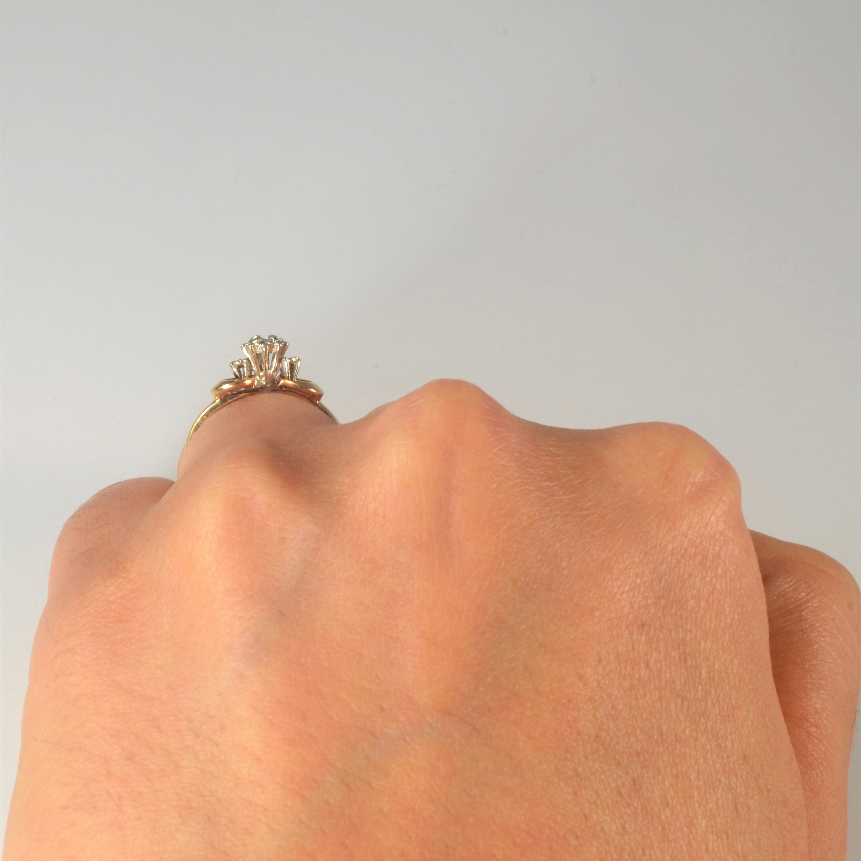 Petite Solitaire Diamond Ring | 0.02ct | SZ 4.5 |
