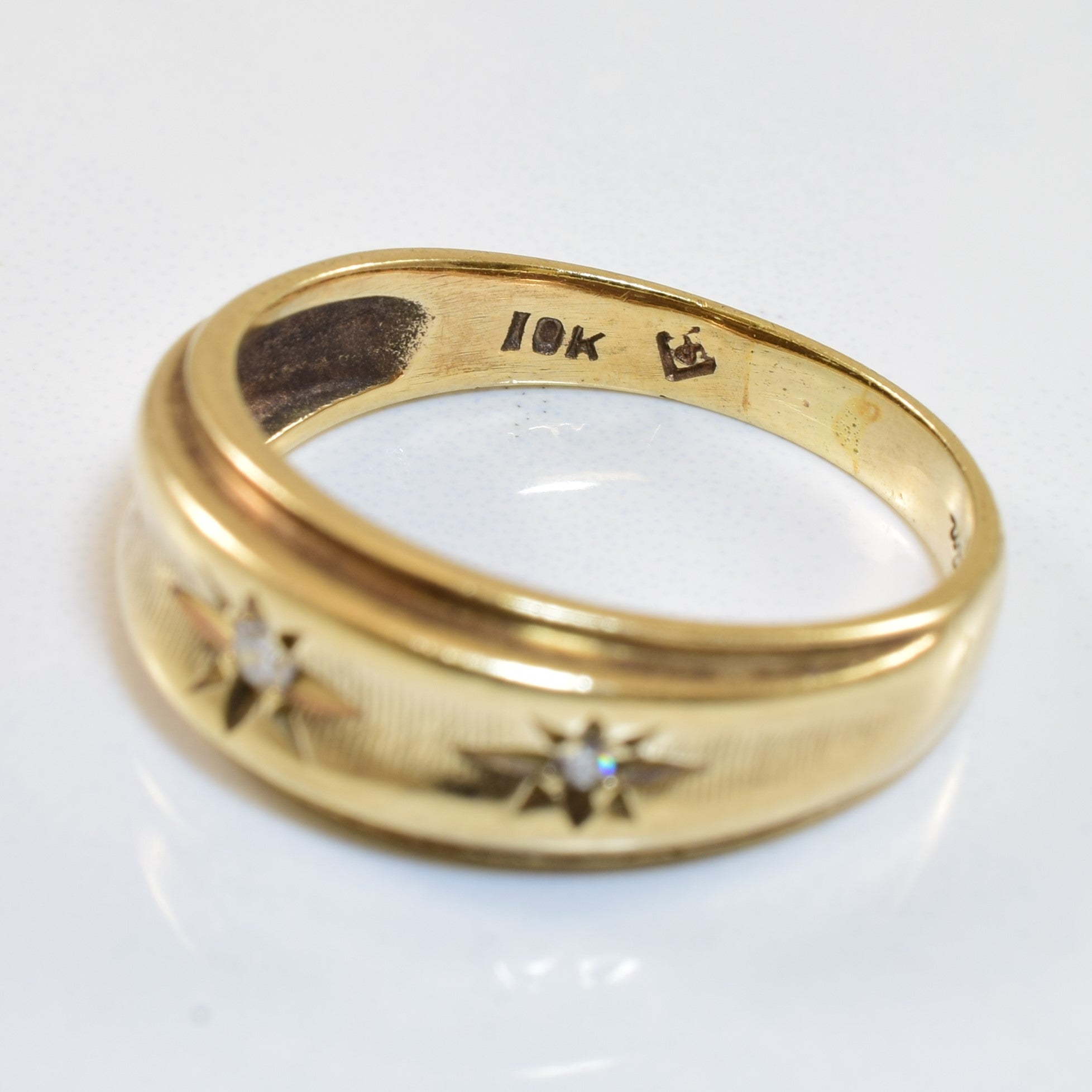 Bague diamant Star Burst | 0,04 ct | Taille 7,5 |