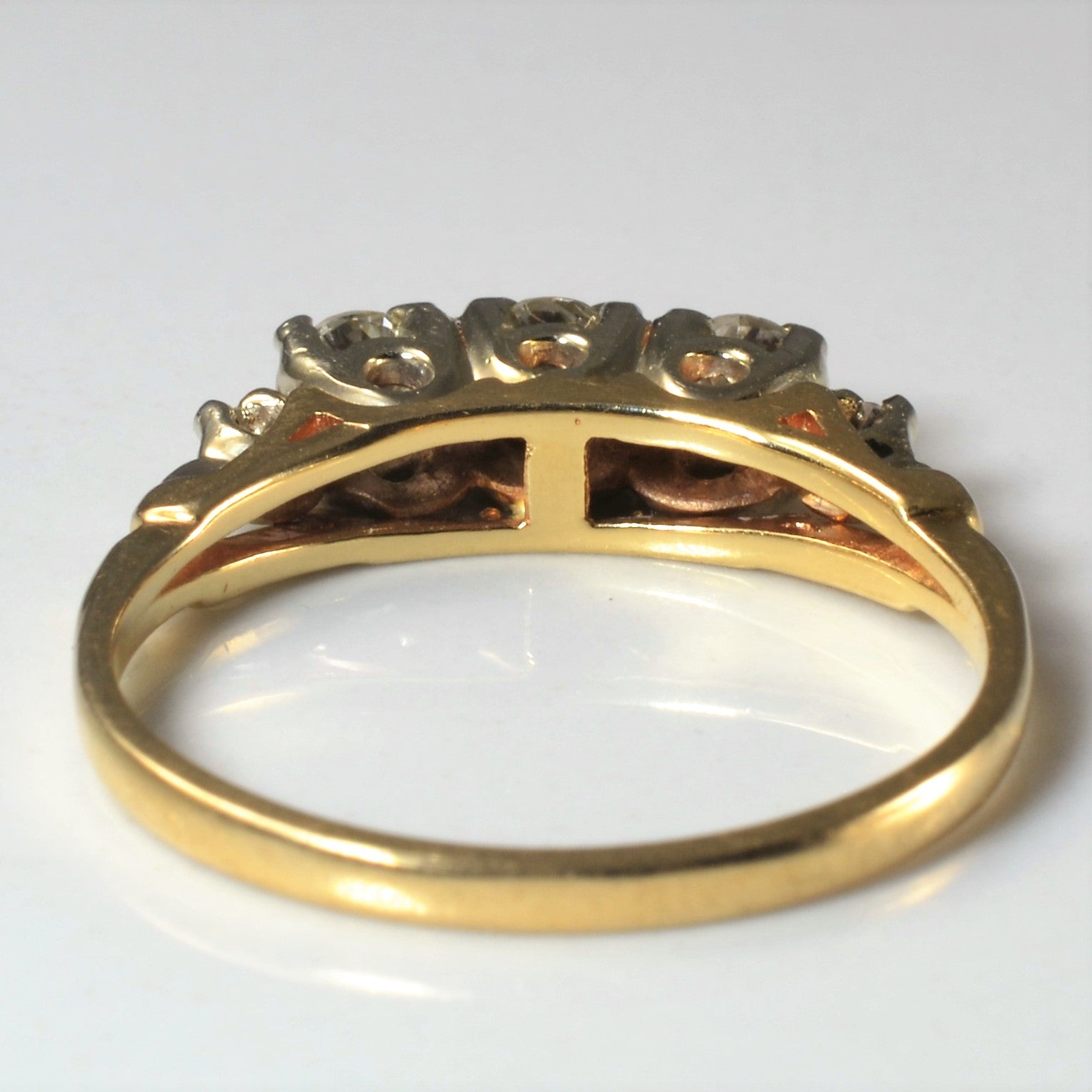 1960s Five Stone Diamond Ring | 0.49ctw | SZ 8 |