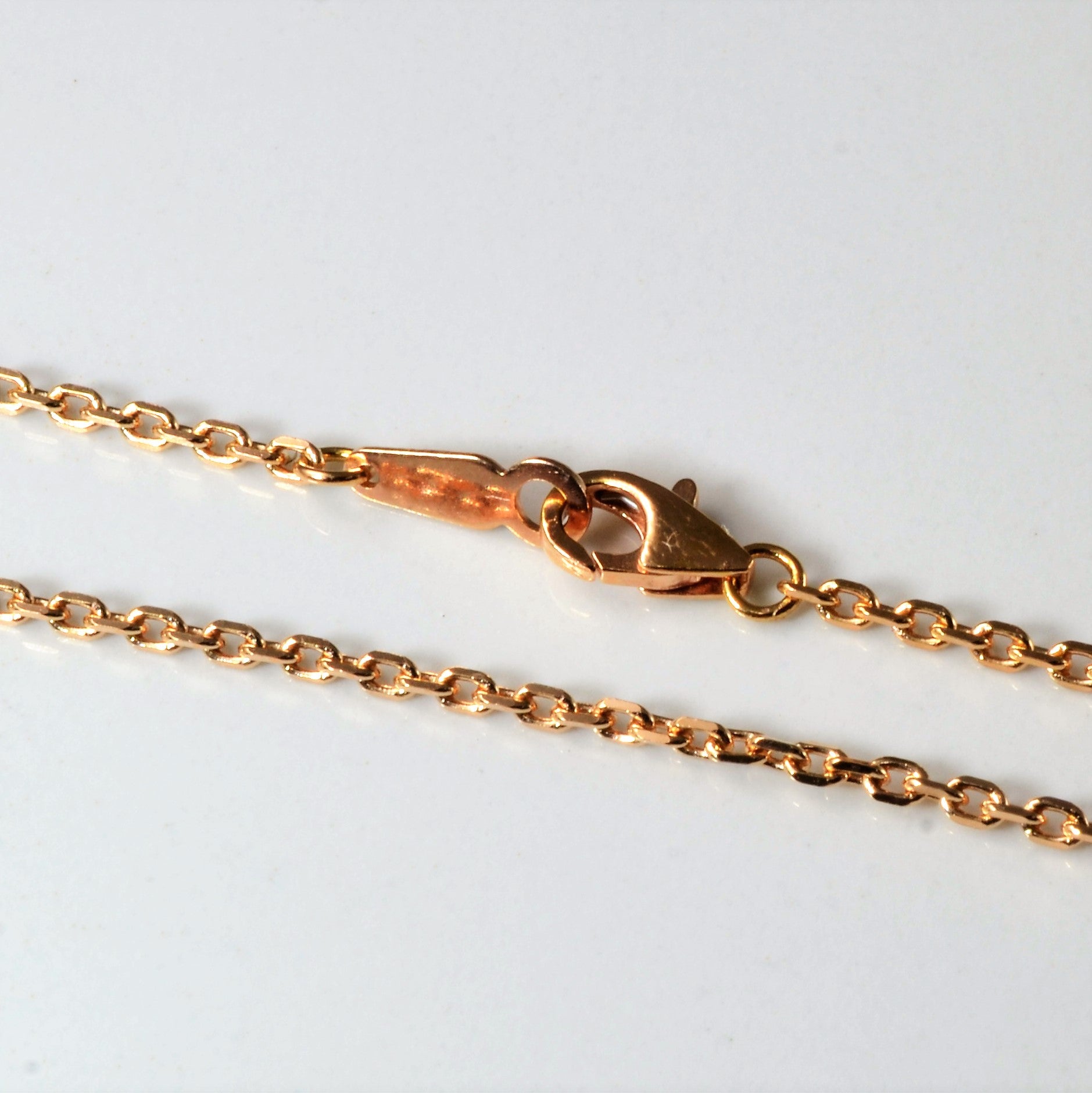 14k Rose Gold Cable Chain | 20" |