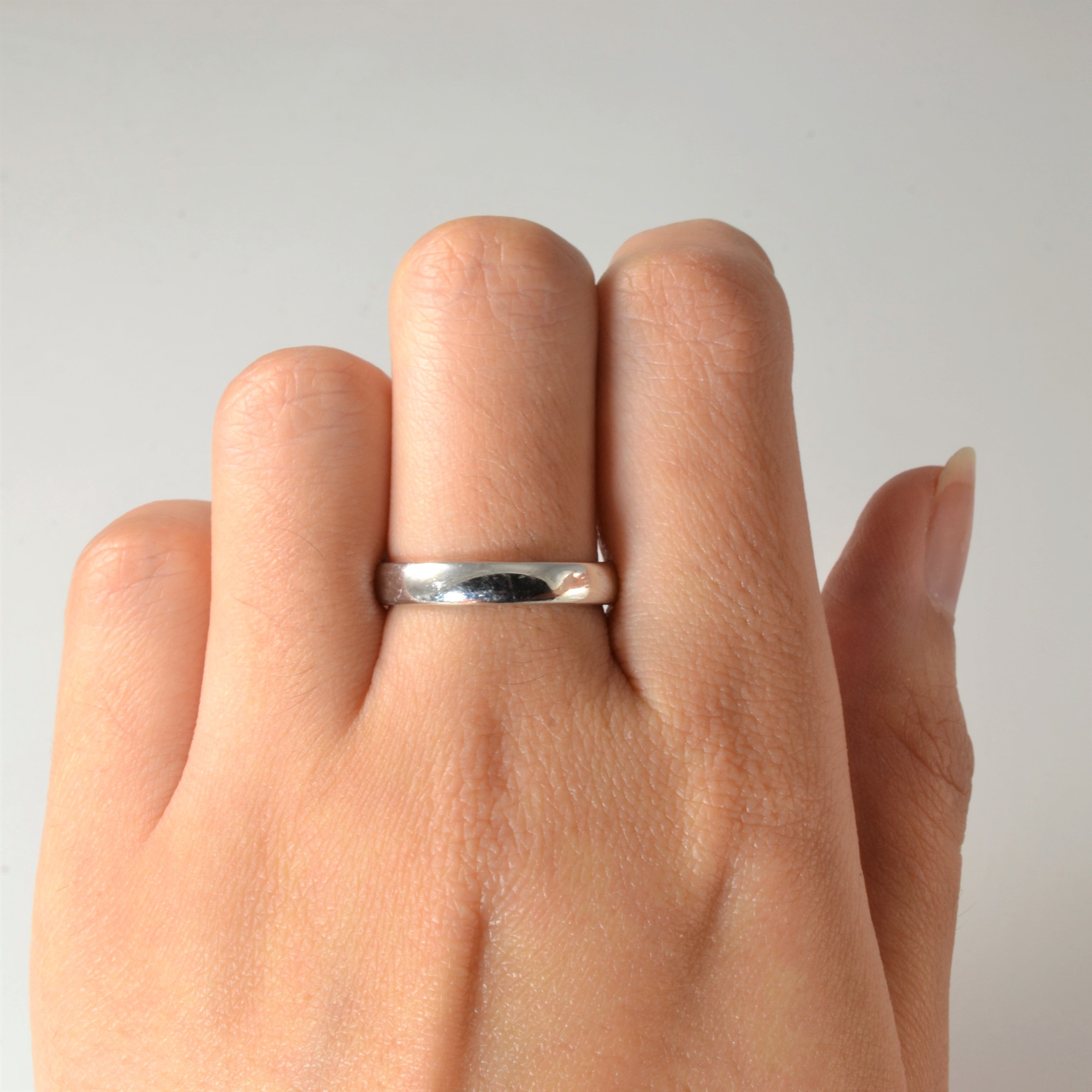 Bande unie platine | Taille 7,75 |