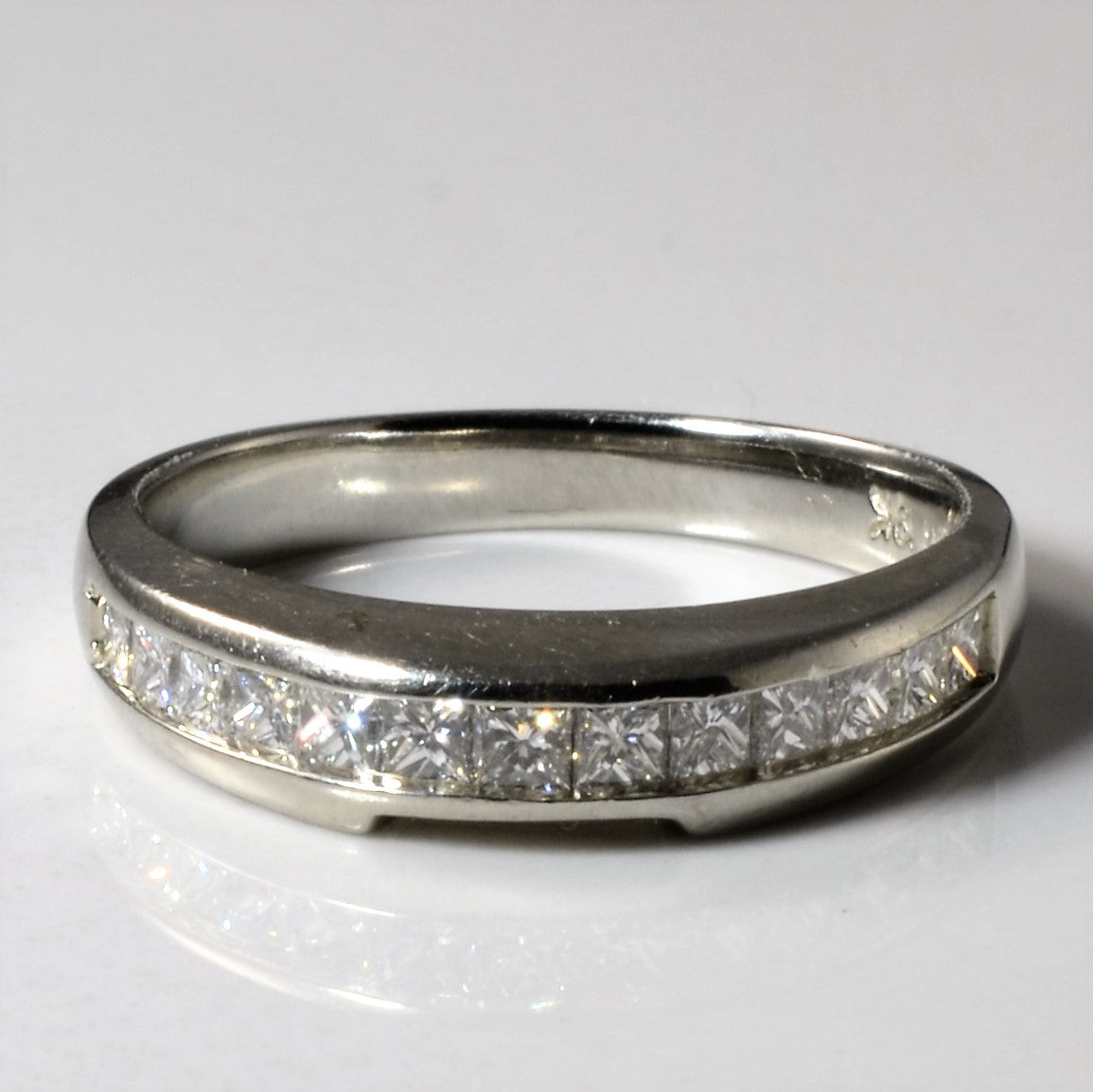 Channel Set Princess Diamond Nesting Ring | 0.52ctw | SZ 6 |