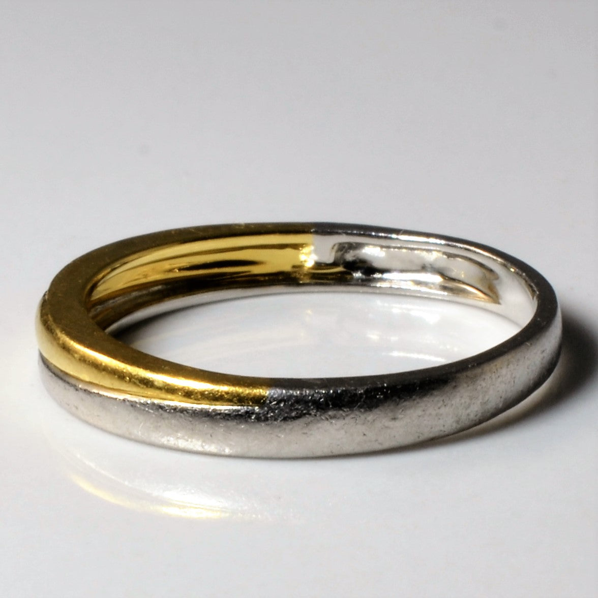 Platinum & Gold Twist Band | SZ 6 |