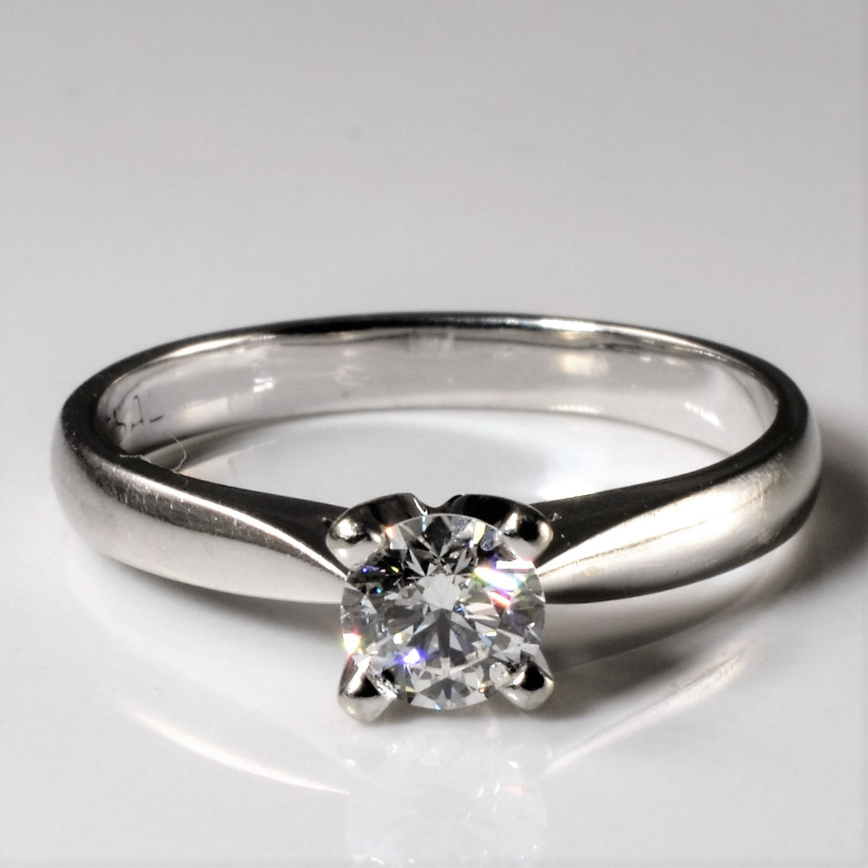 Classic Solitaire Diamond Ring | 0.48ct | SZ 7.5 |