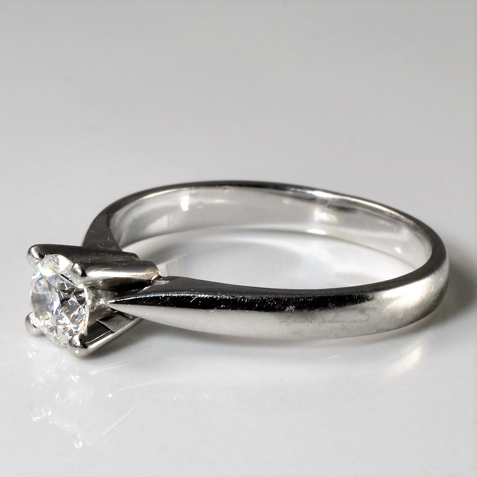 Classic Solitaire Diamond Ring | 0.48ct | SZ 7.5 |