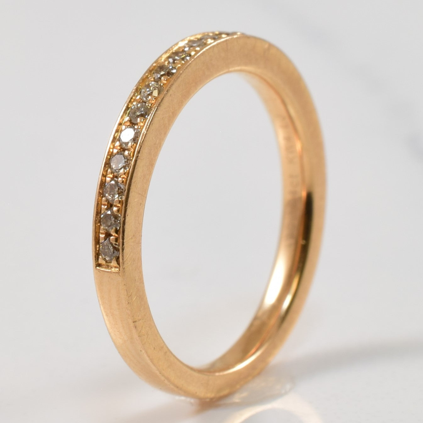 Semi Eternity Diamond Band | 0.14ctw | SZ 3.5 |