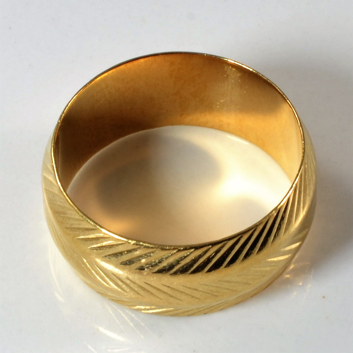 1960s Textured Gold Band | SZ 5.75 |