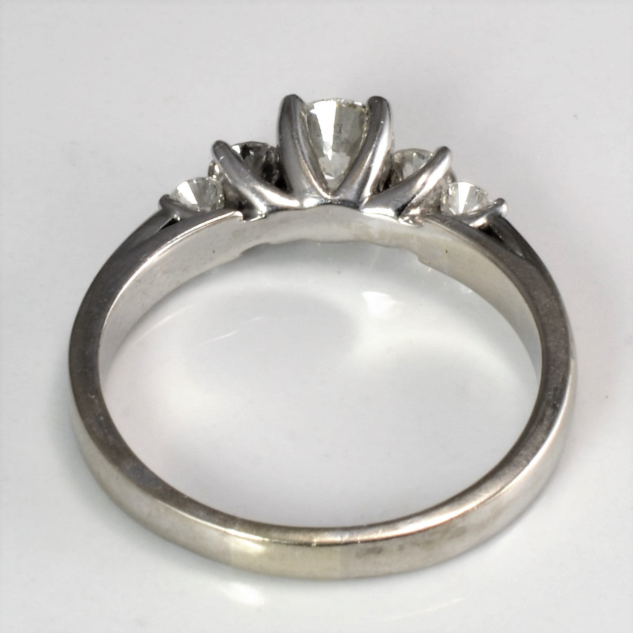 Five Stone Diamond Engagement Ring | 0.90 ctw, SZ 8 |