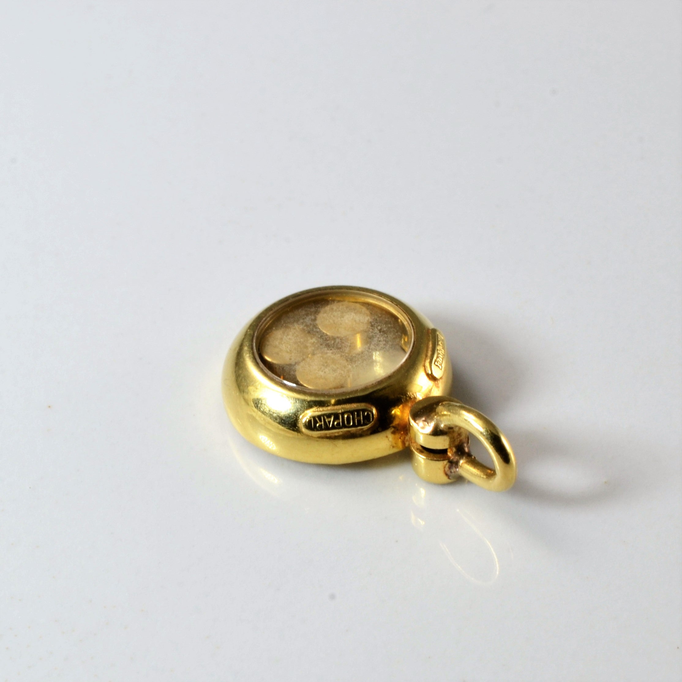 Chopard' Moving Diamonds Gold Pendant | 0.28ctw |