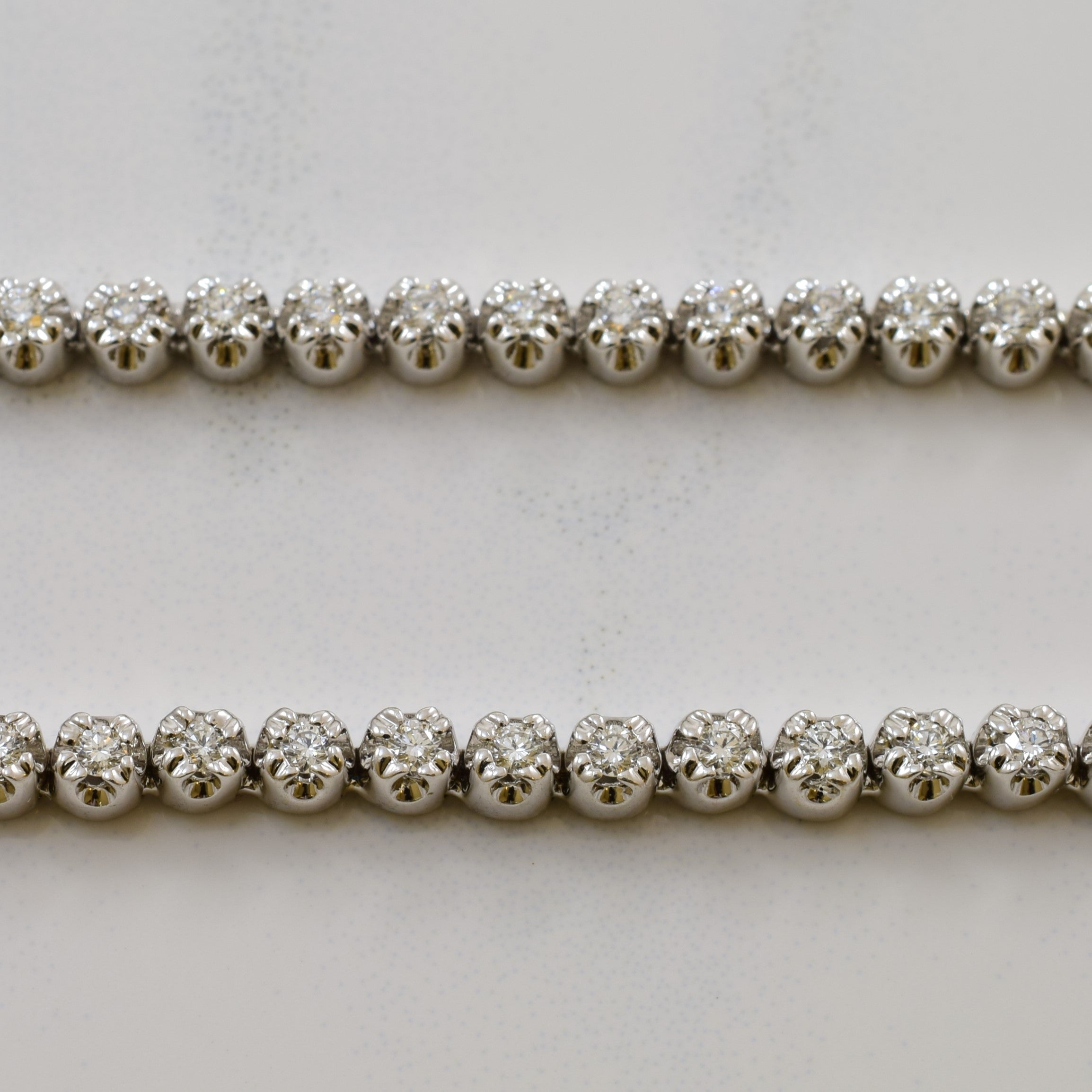 Graduated Diamond Necklace | 3.18ctw | 17" |