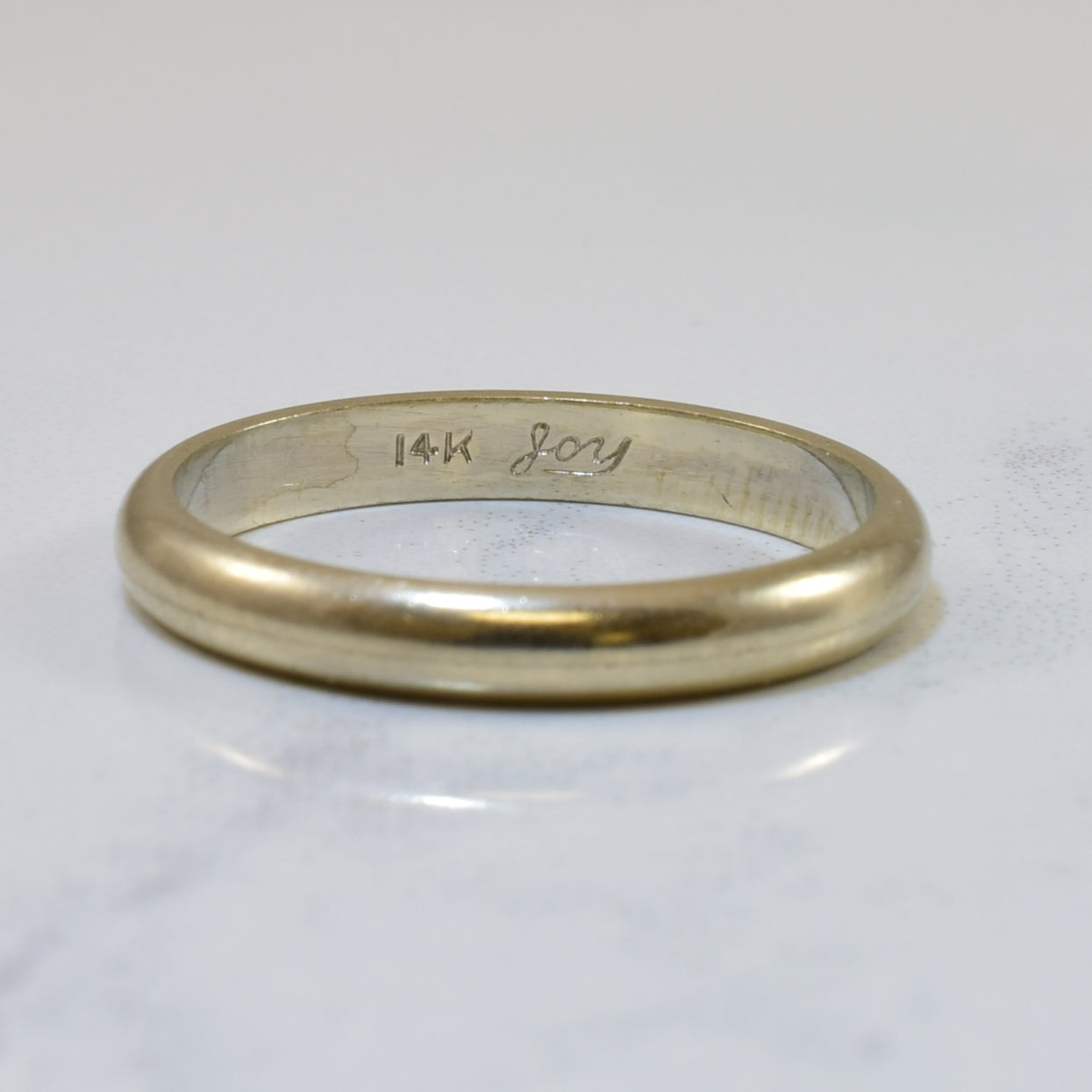 Alliance en or blanc 14 carats | Taille 6 |