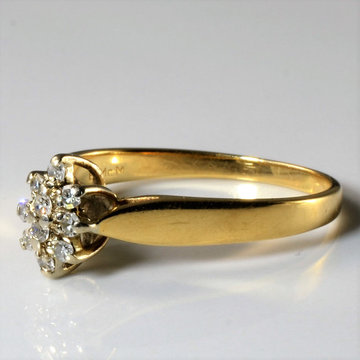 Diamond Cluster Ring | 0.075ctw | SZ 7 |