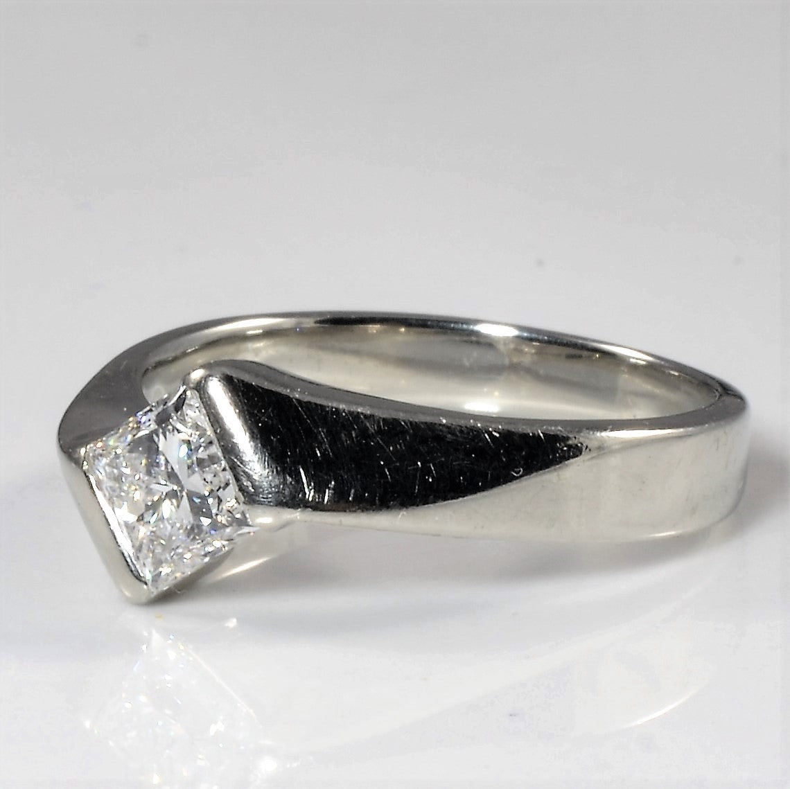 Bypass Princess Diamond Engagement Ring | 0.62ct | SZ 5.5 |