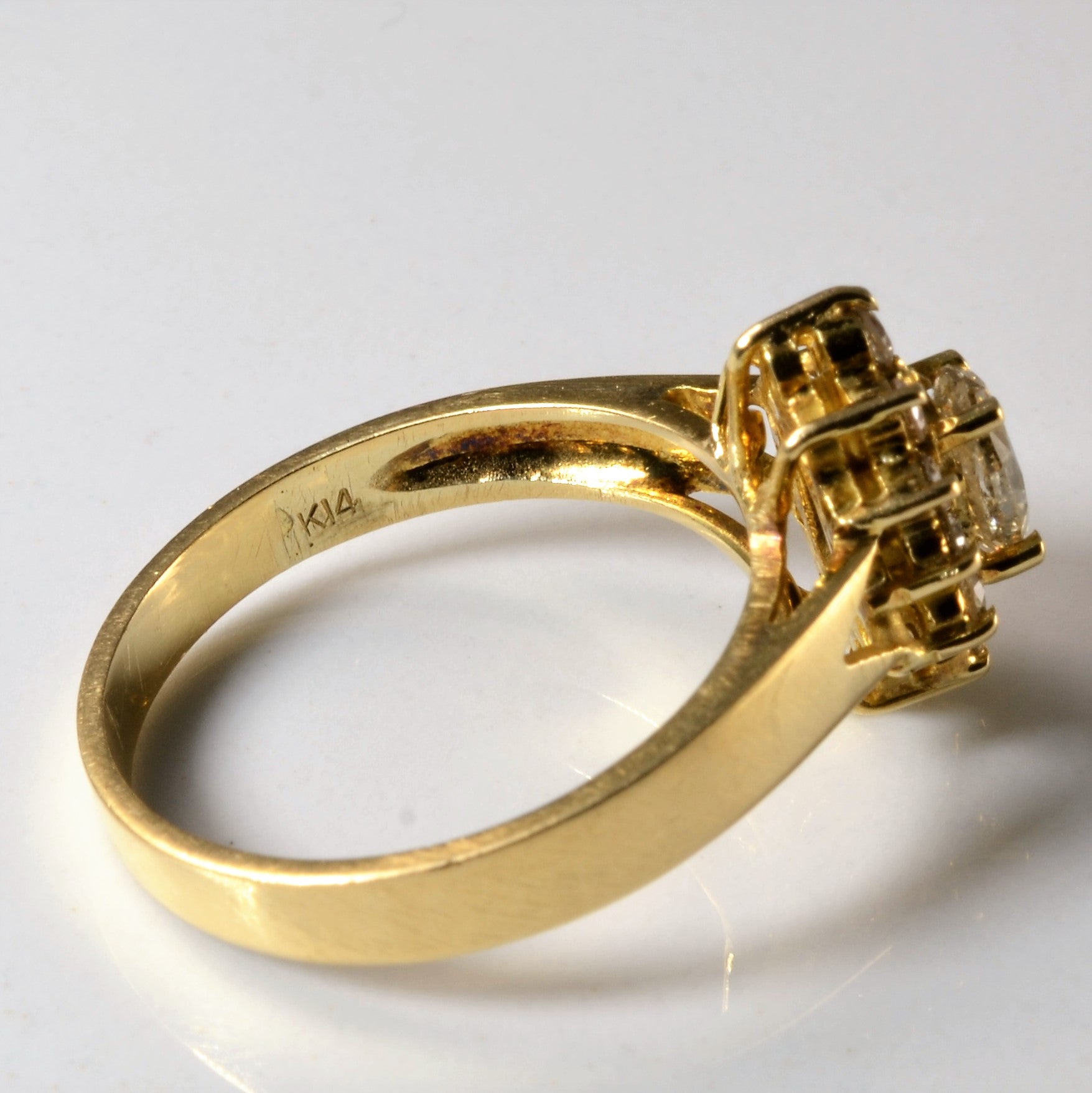 Marquise Diamond Cocktail Ring | 0.64ctw | SZ 7.25 |