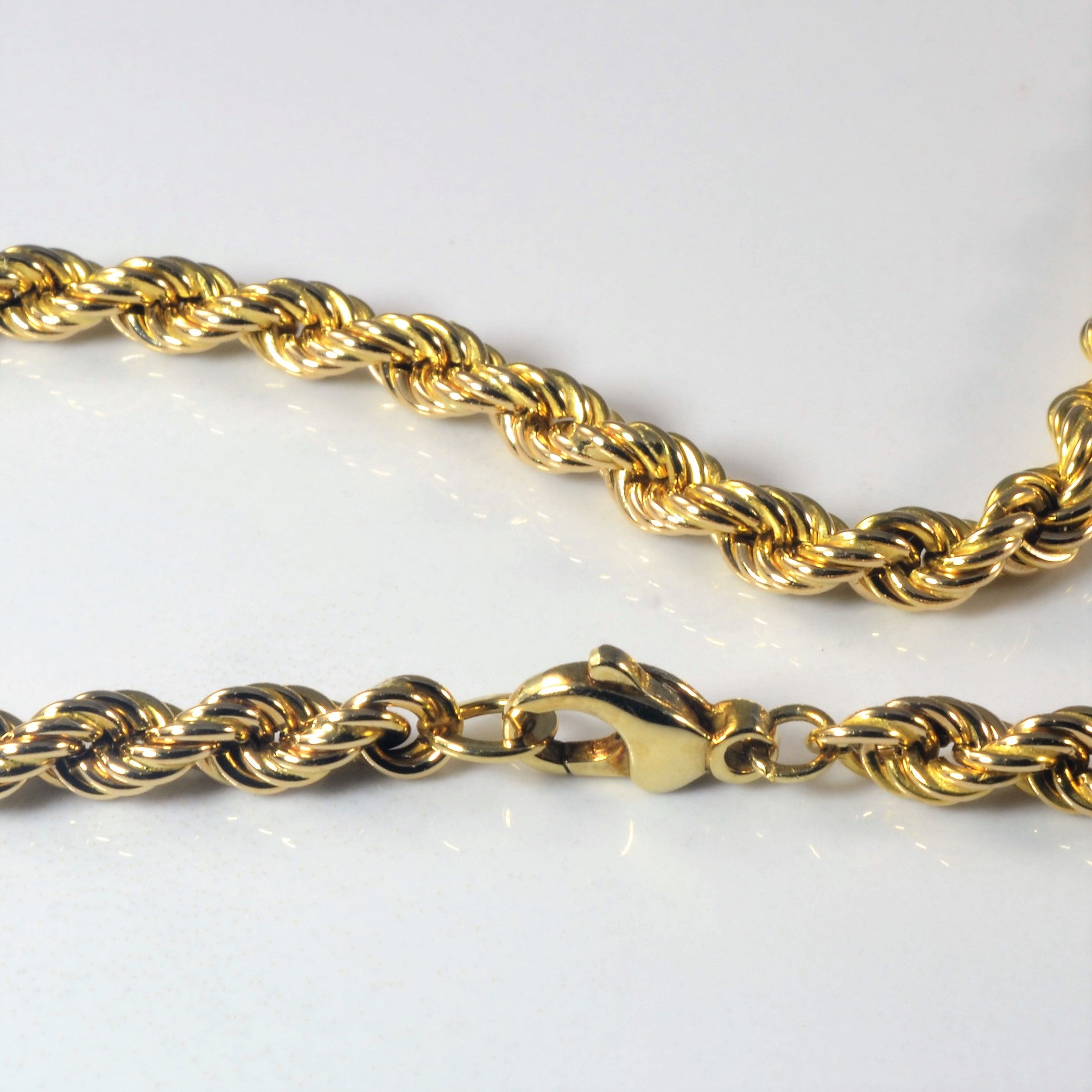 14k Yellow Gold Rope Chain | 24" |