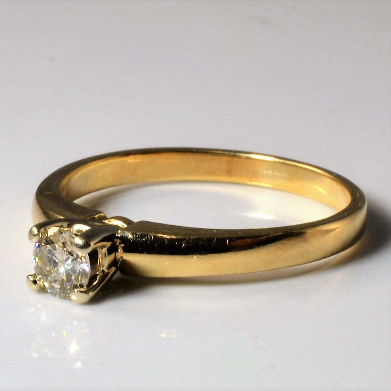 Solitaire Diamond Ring | 0.29ct | SZ 8.5 |