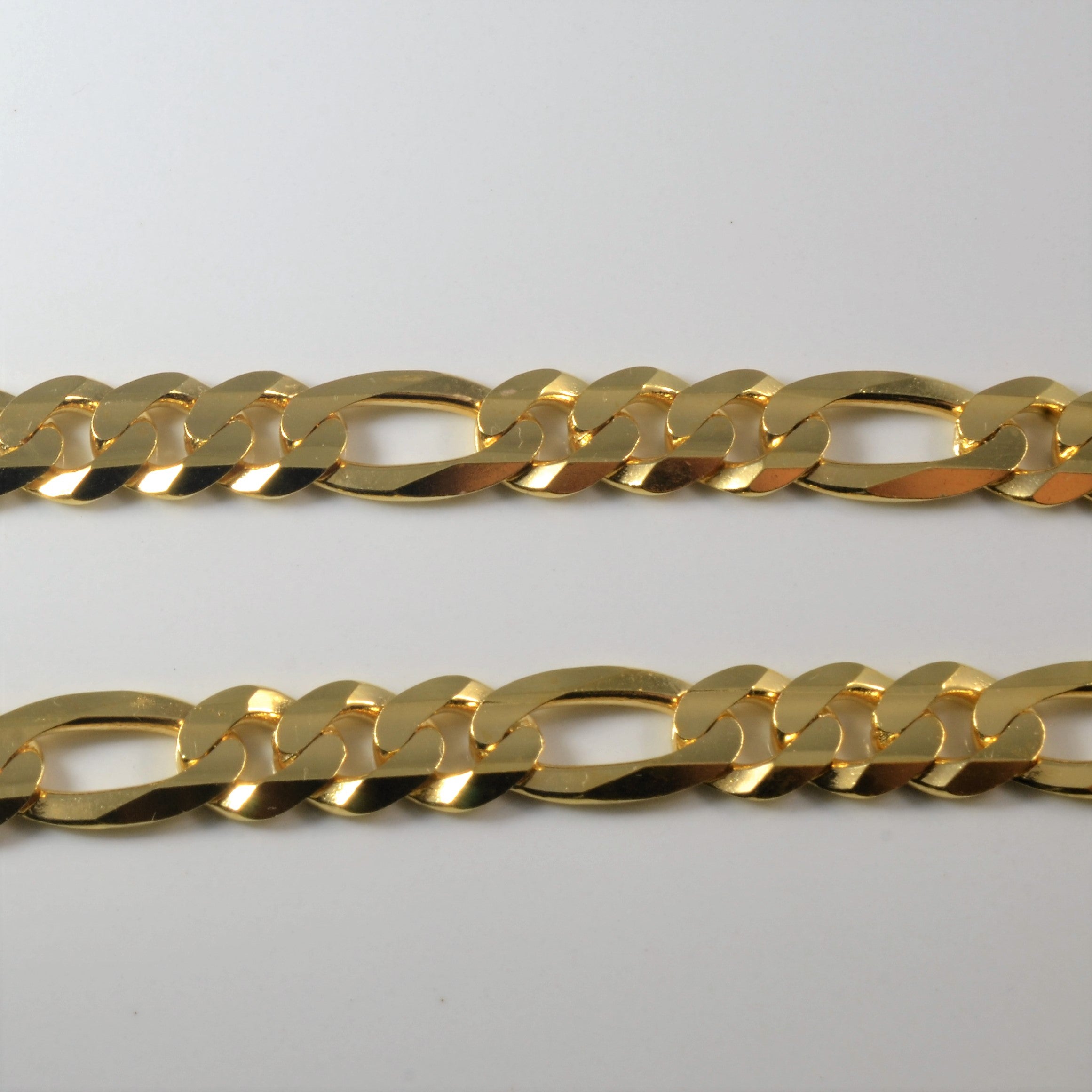 Chaîne Figaro en or jaune 10 carats | 22 pouces |
