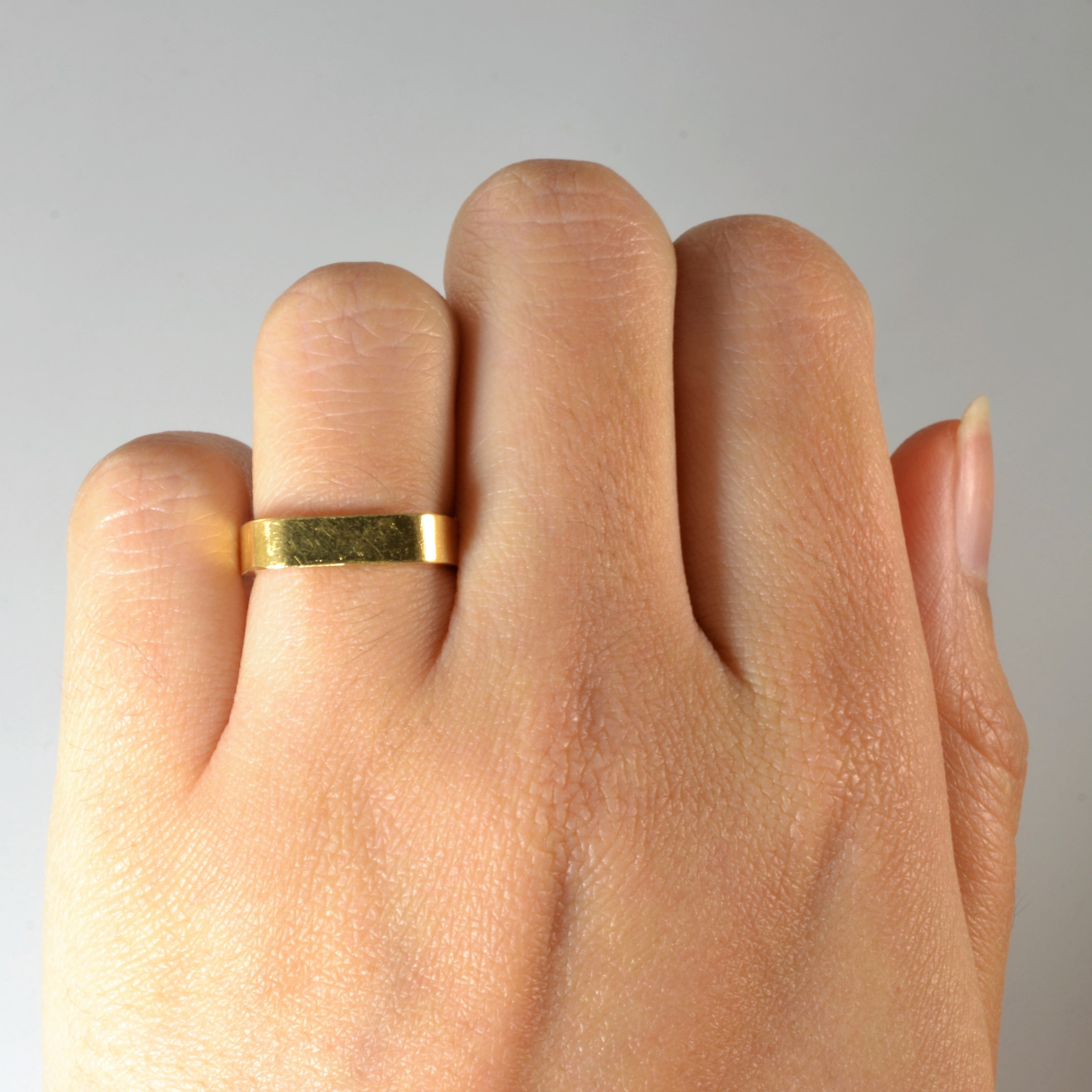 Square Shape Flat Band | SZ 5 |