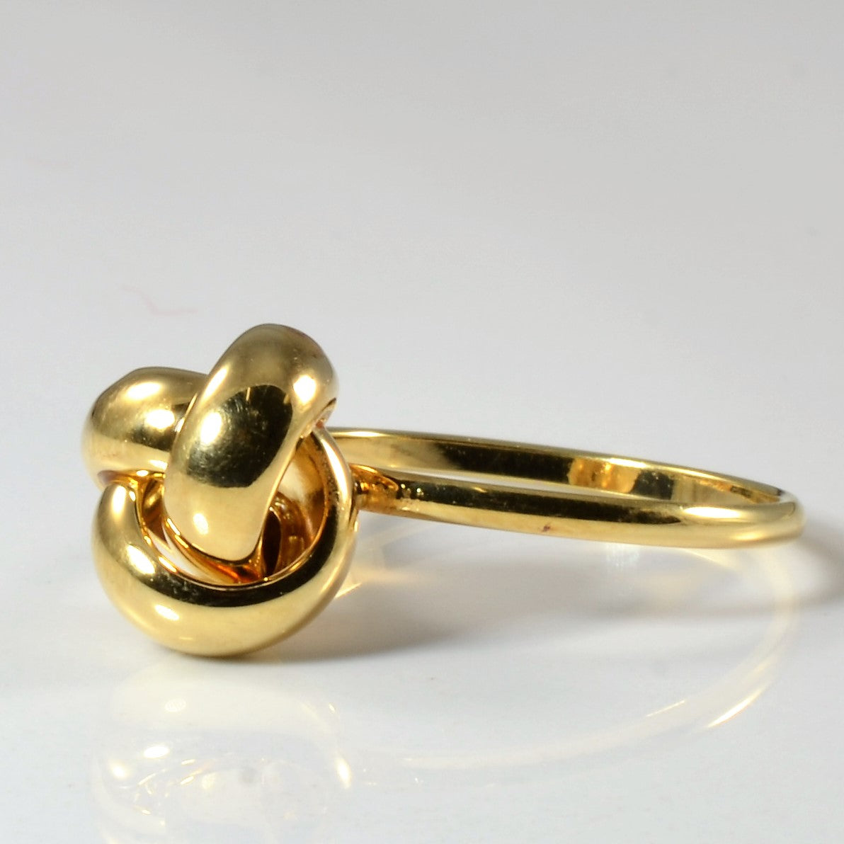 Bague nœud en or jaune | Taille 9 |