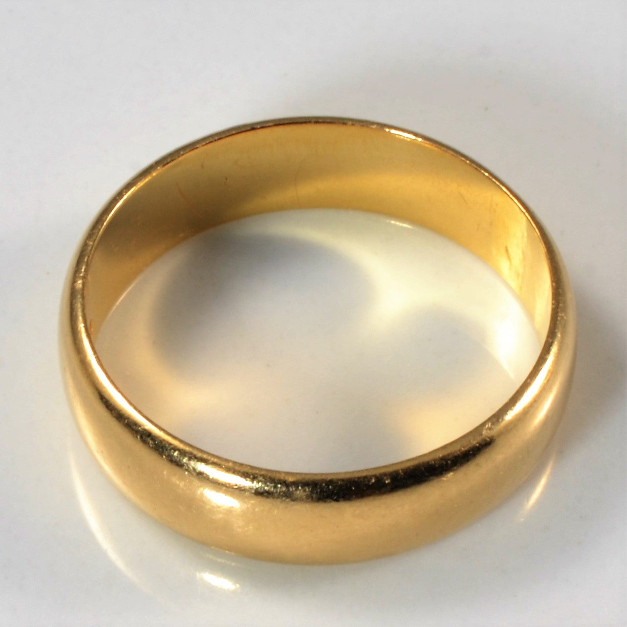 22k Yellow Gold Band | SZ 6.75 |