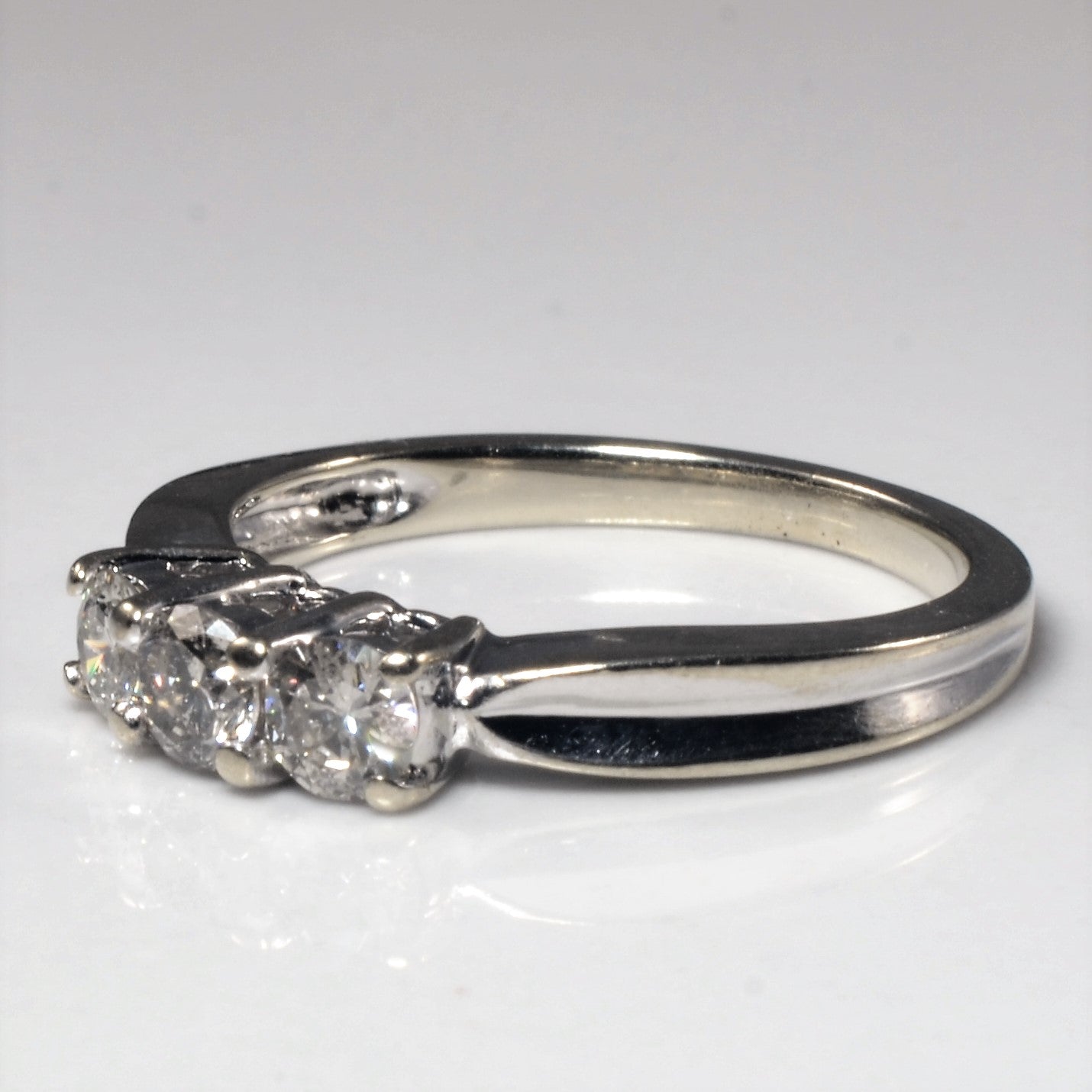 Three Stone Diamond Ring | 0.42ctw | SZ 5.25 |
